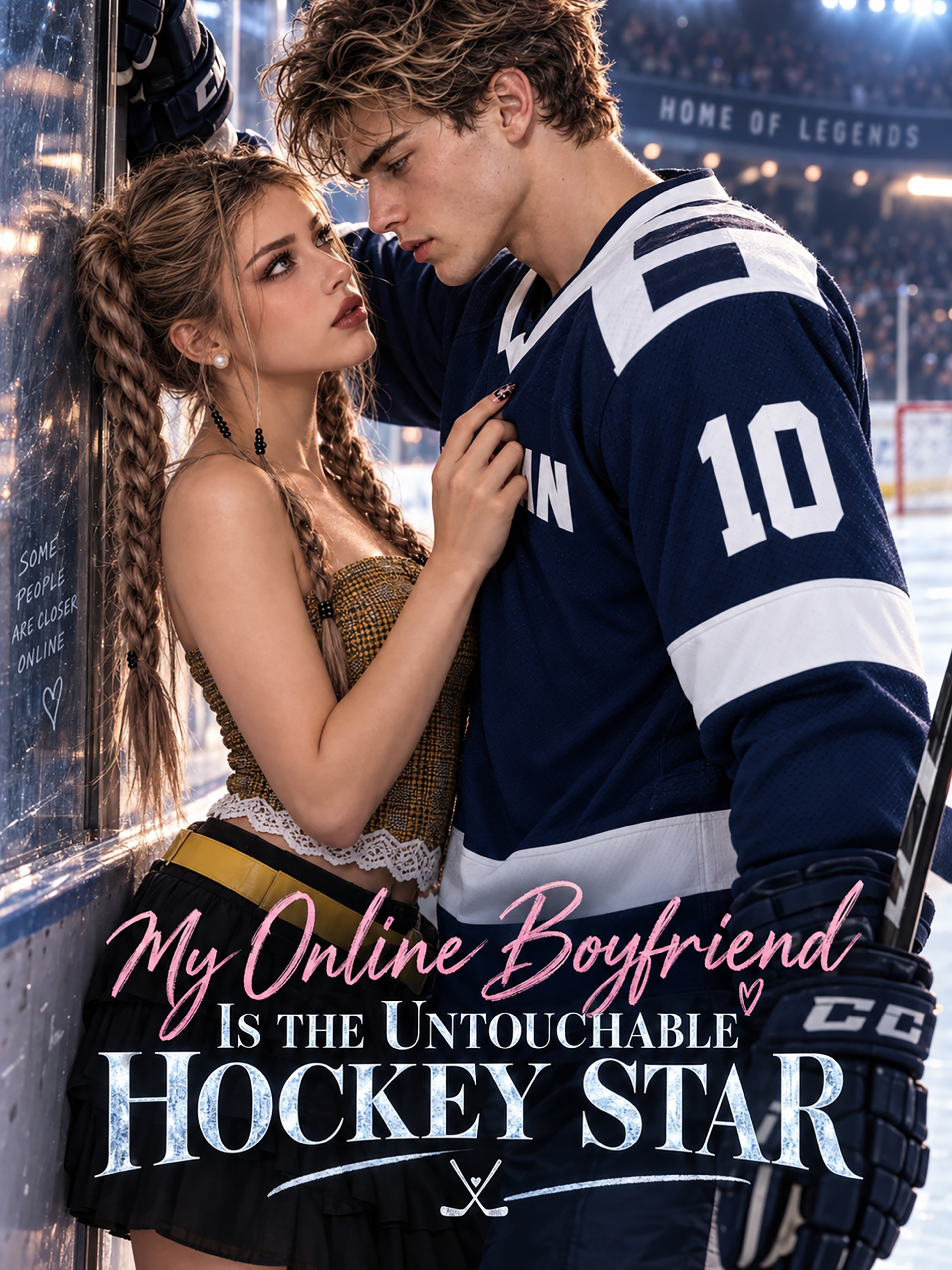 My Online Boyfriend Is the Untouchable Hockey Star