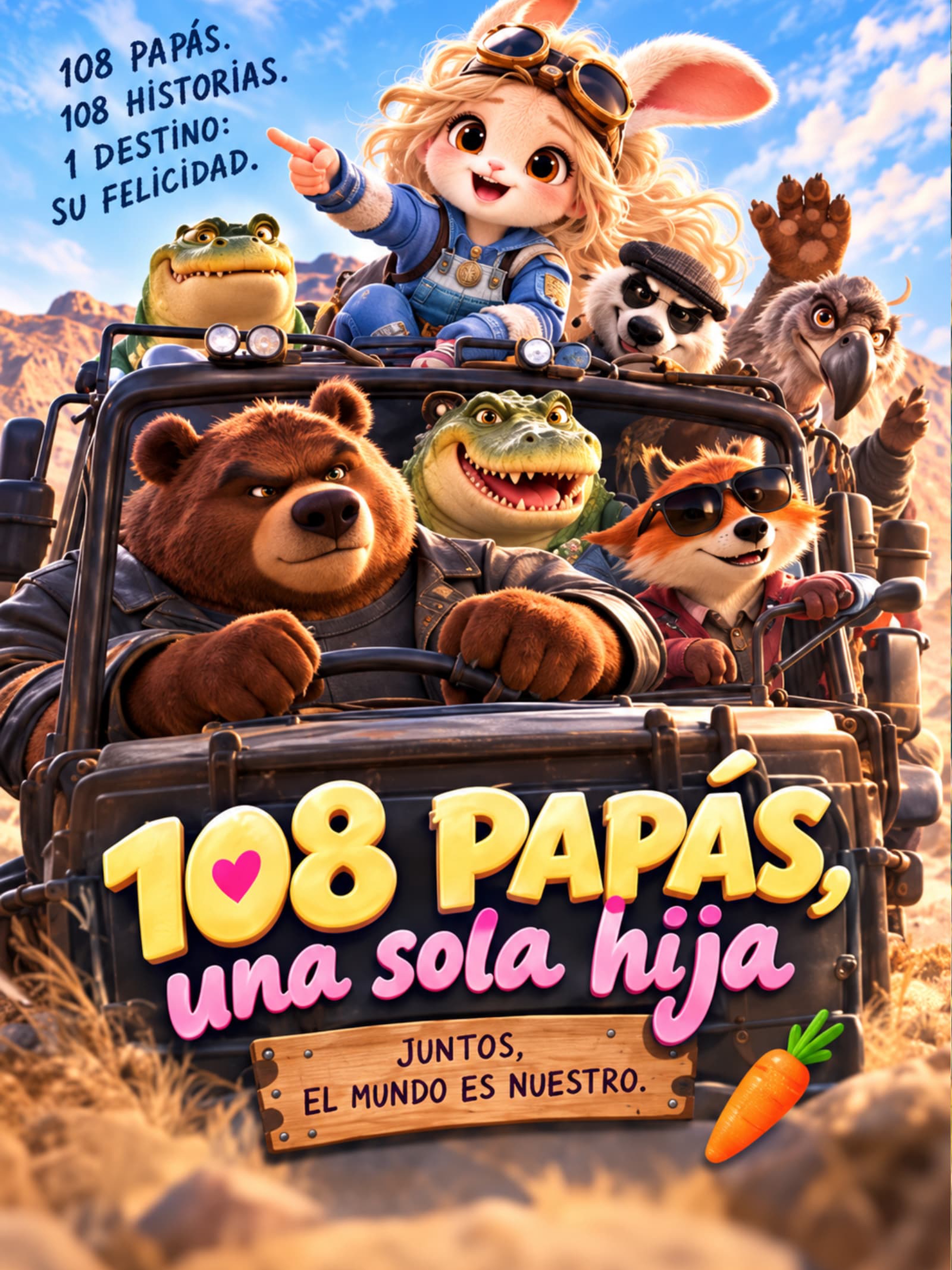 108 papás, una sola hija