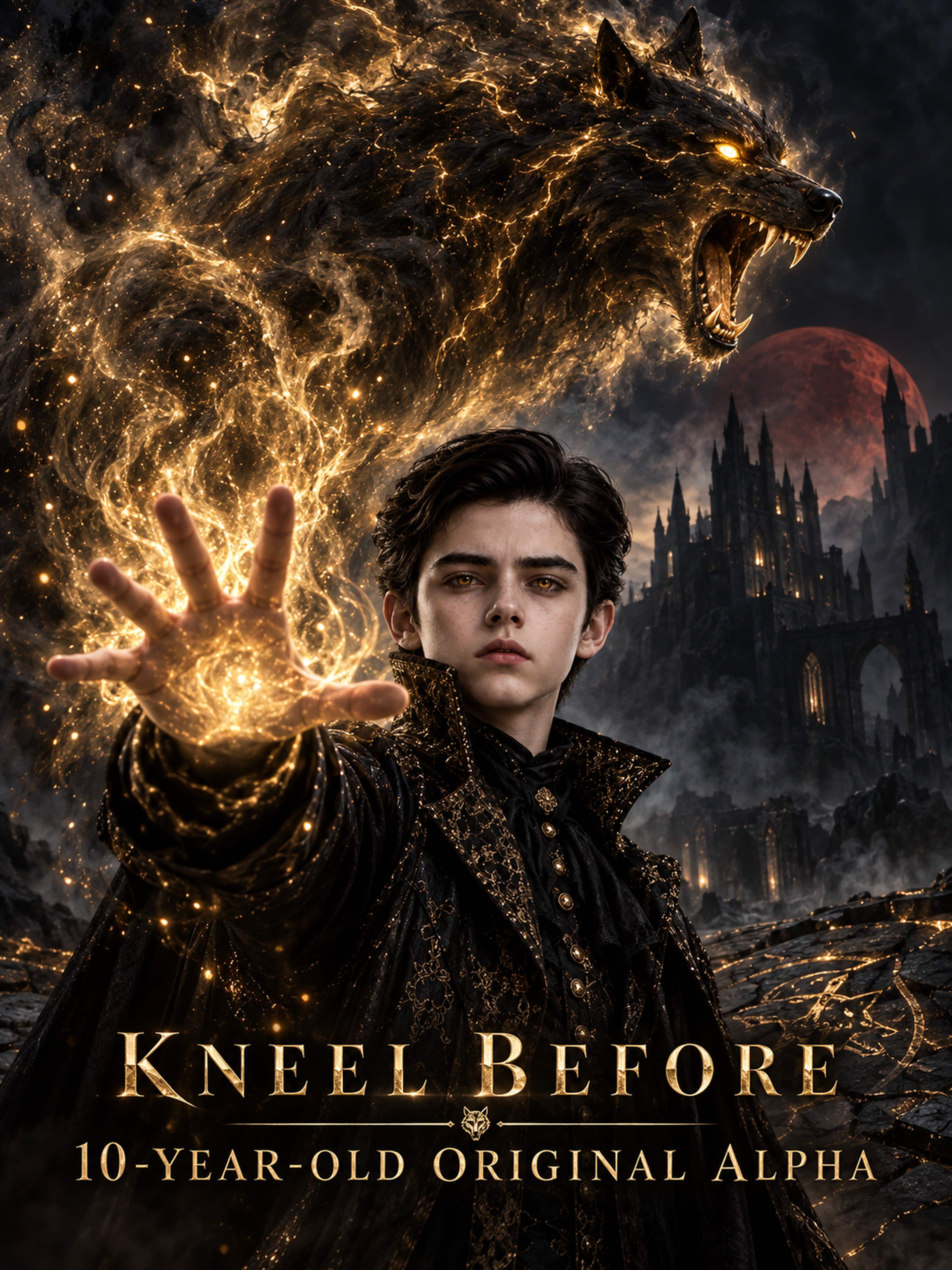 Kneel Before 10-Year-Old Original Alpha