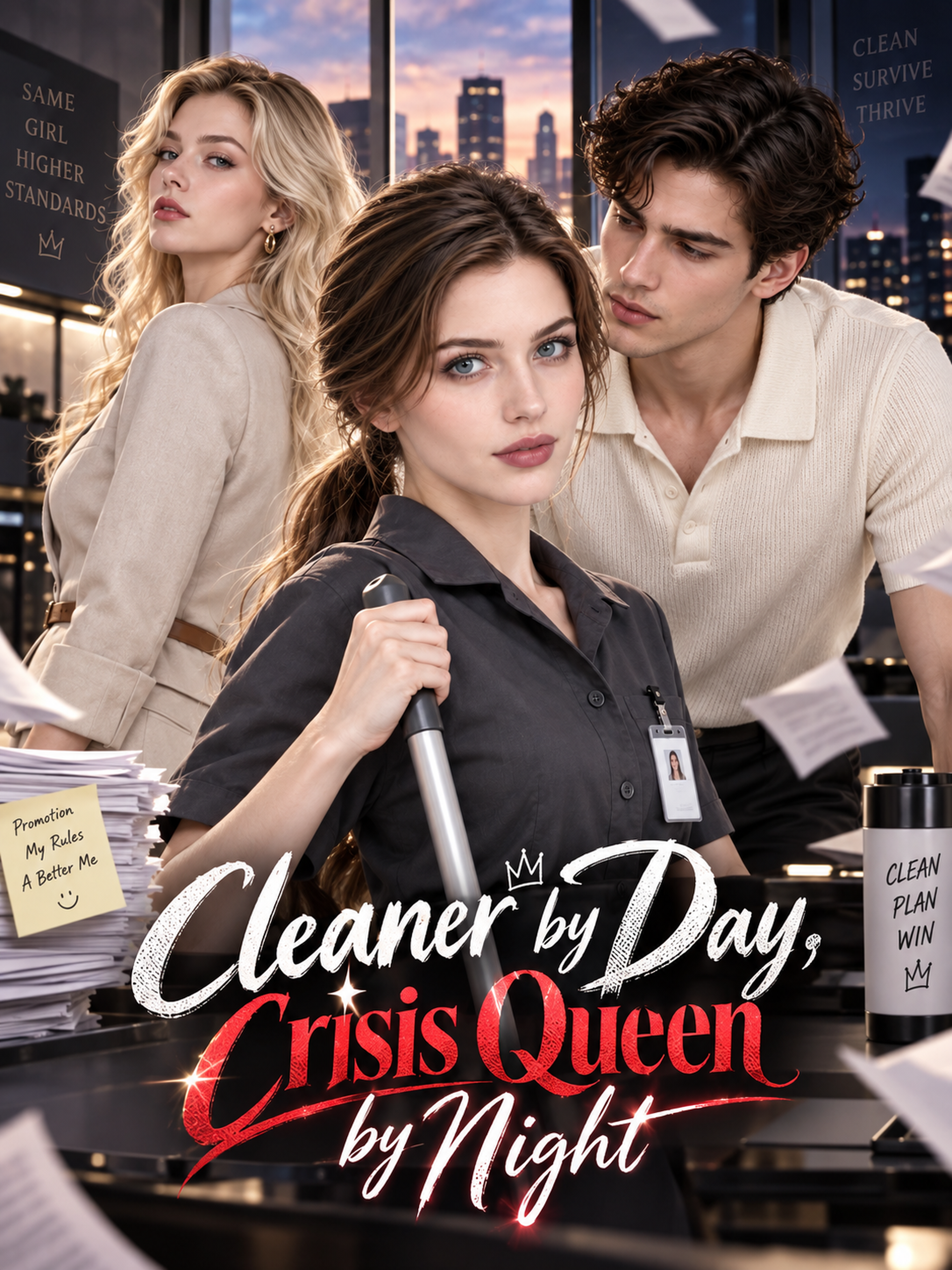 Cleaner by Day, Crisis Queen by Night