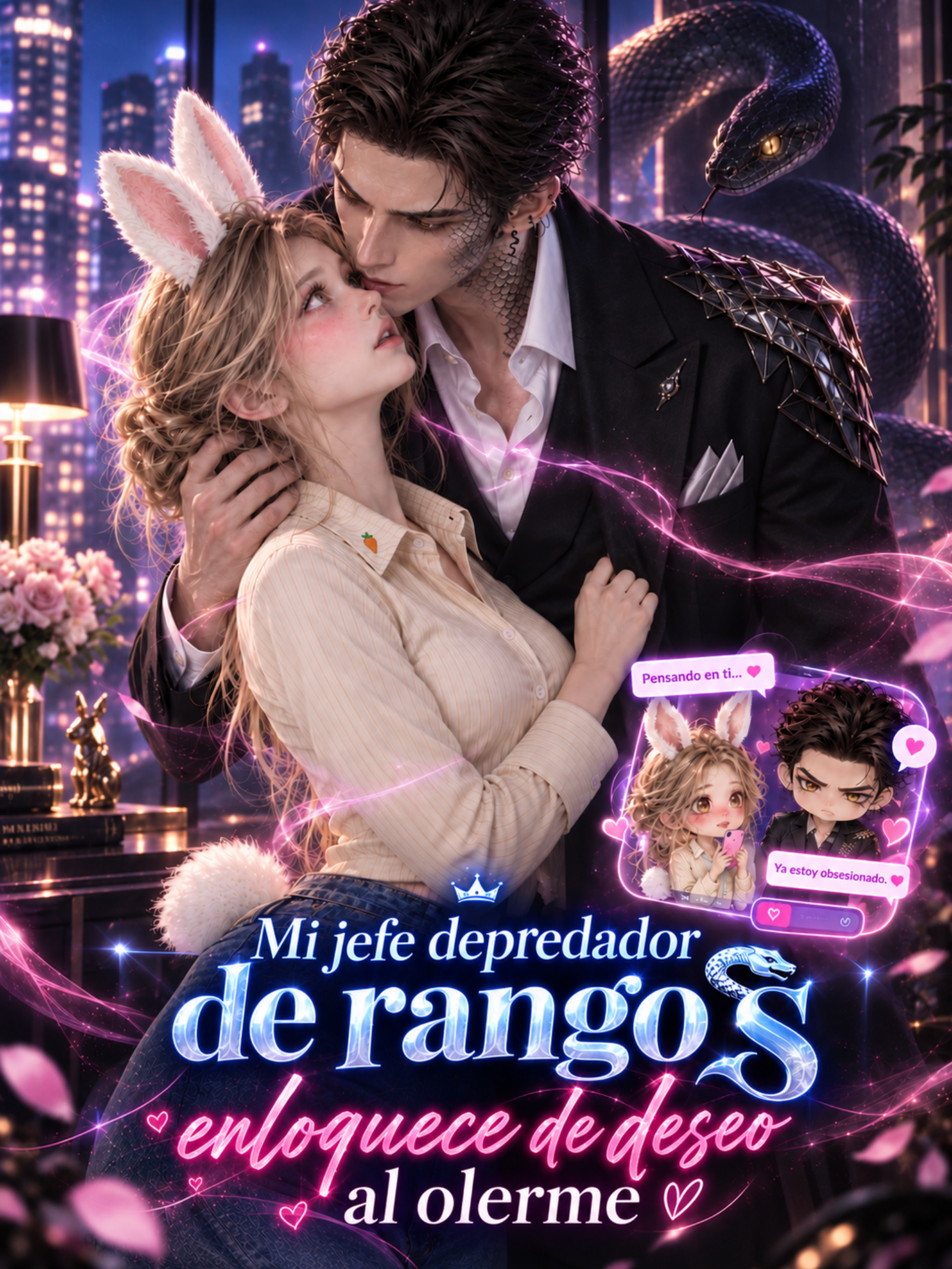 Mi jefe depredador de rango S enloquece de deseo al olerme