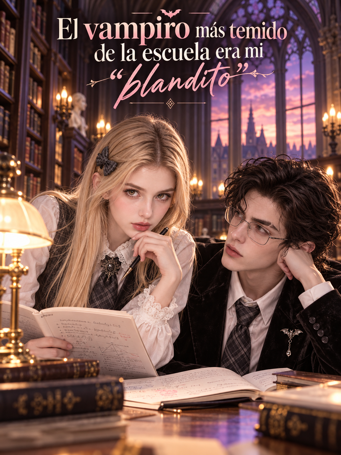El vampiro más temido de la escuela era mi “blandito”