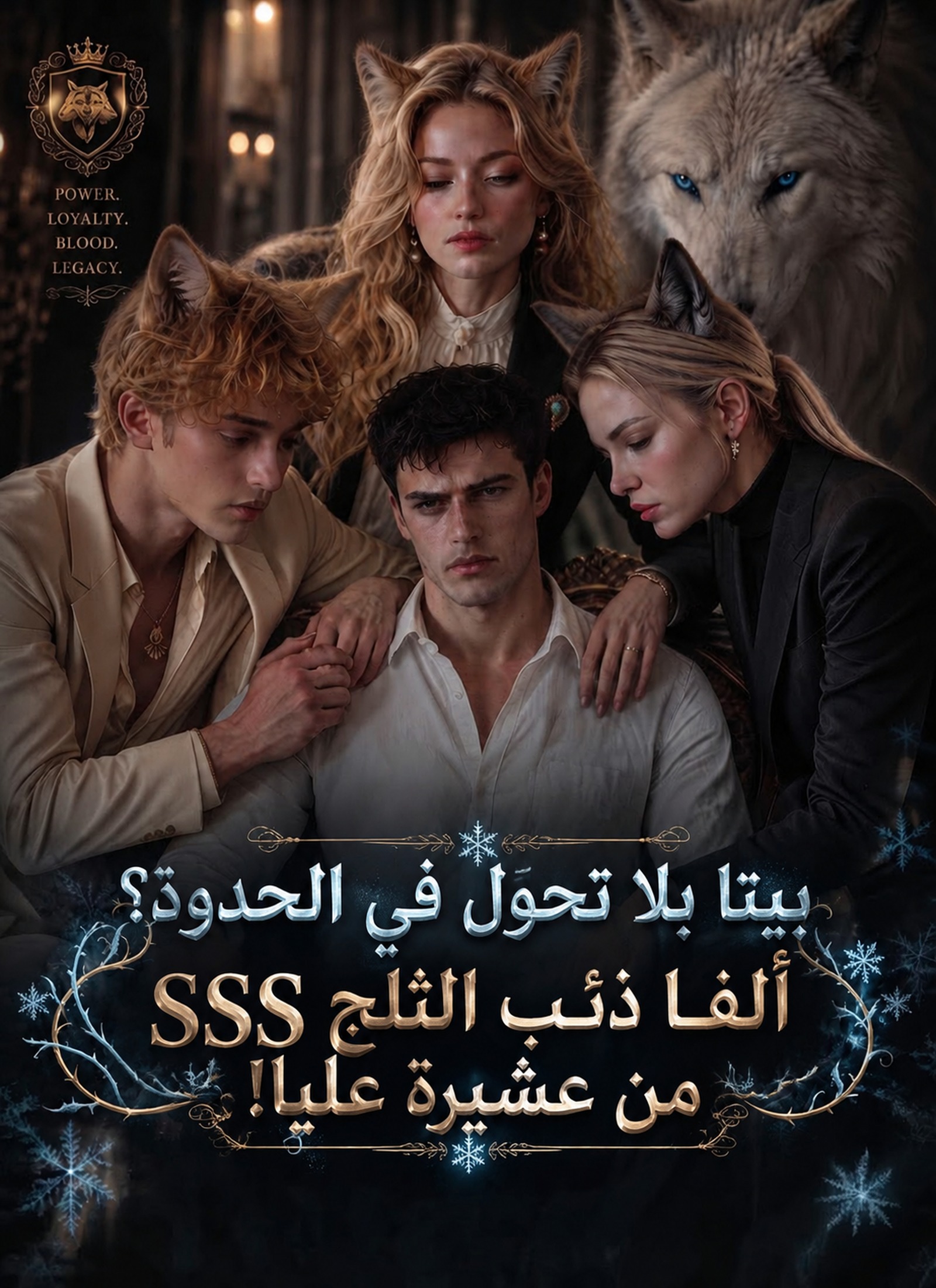 بيتا بلا تحوّل في الحدود؟ ألفا ذئب الثلج SSS من عشيرة عليا!