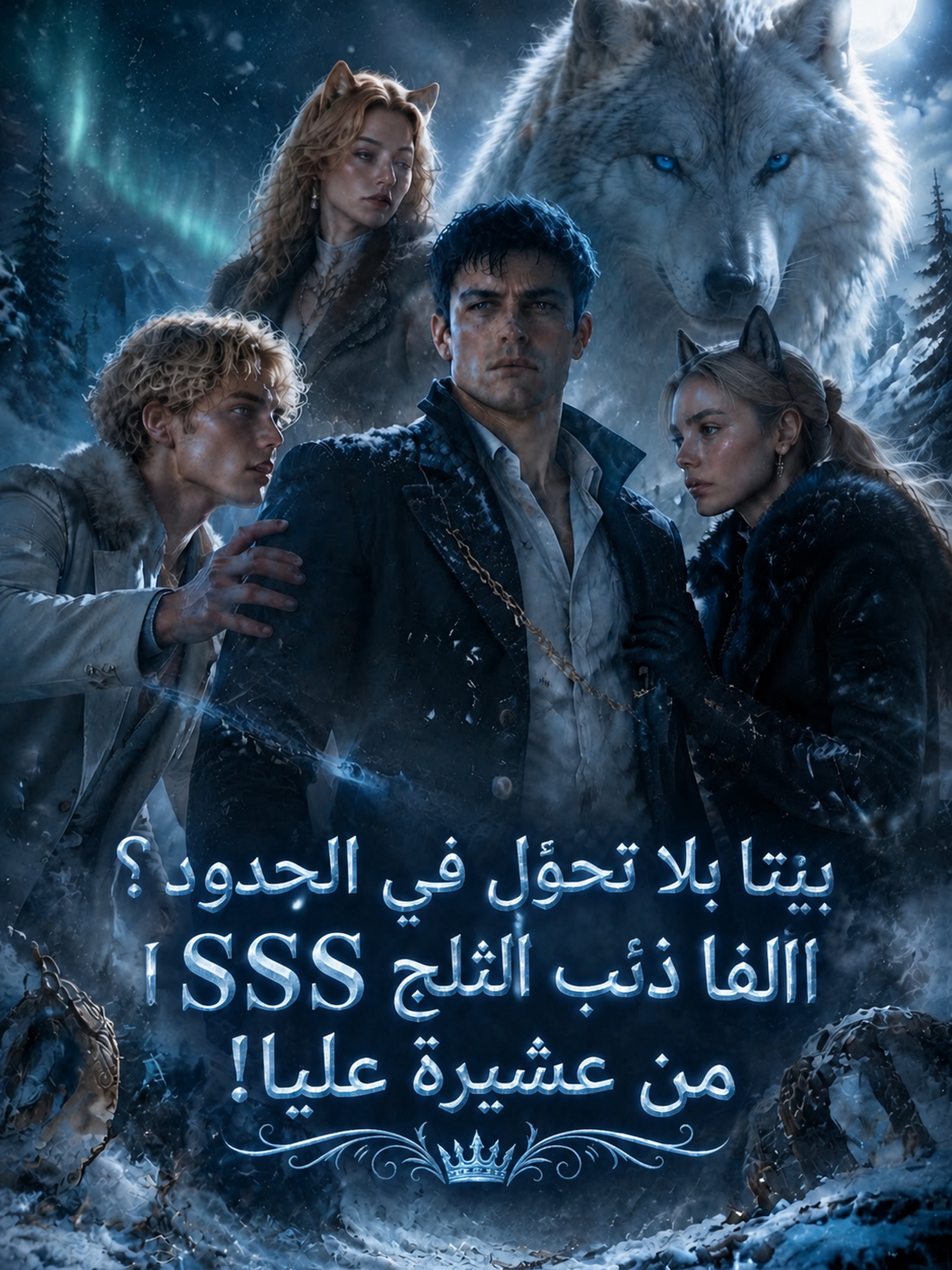 بيتا بلا تحوّل في الحدود؟ ألفا ذئب الثلج SSS من عشيرة عليا!