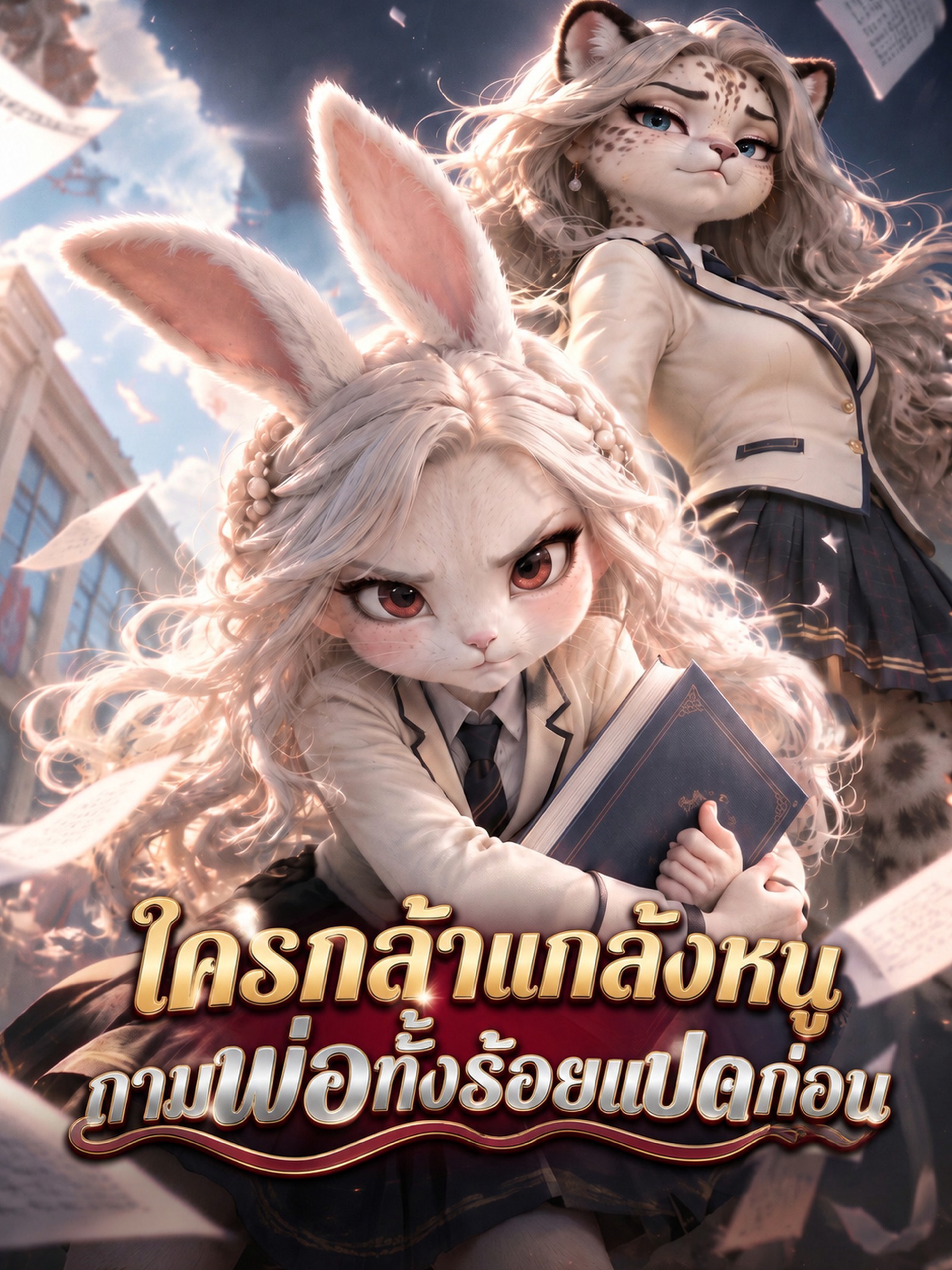 ใครกล้าแกล้งหนูถามพ่อทั้งร้อยแปดก่อน