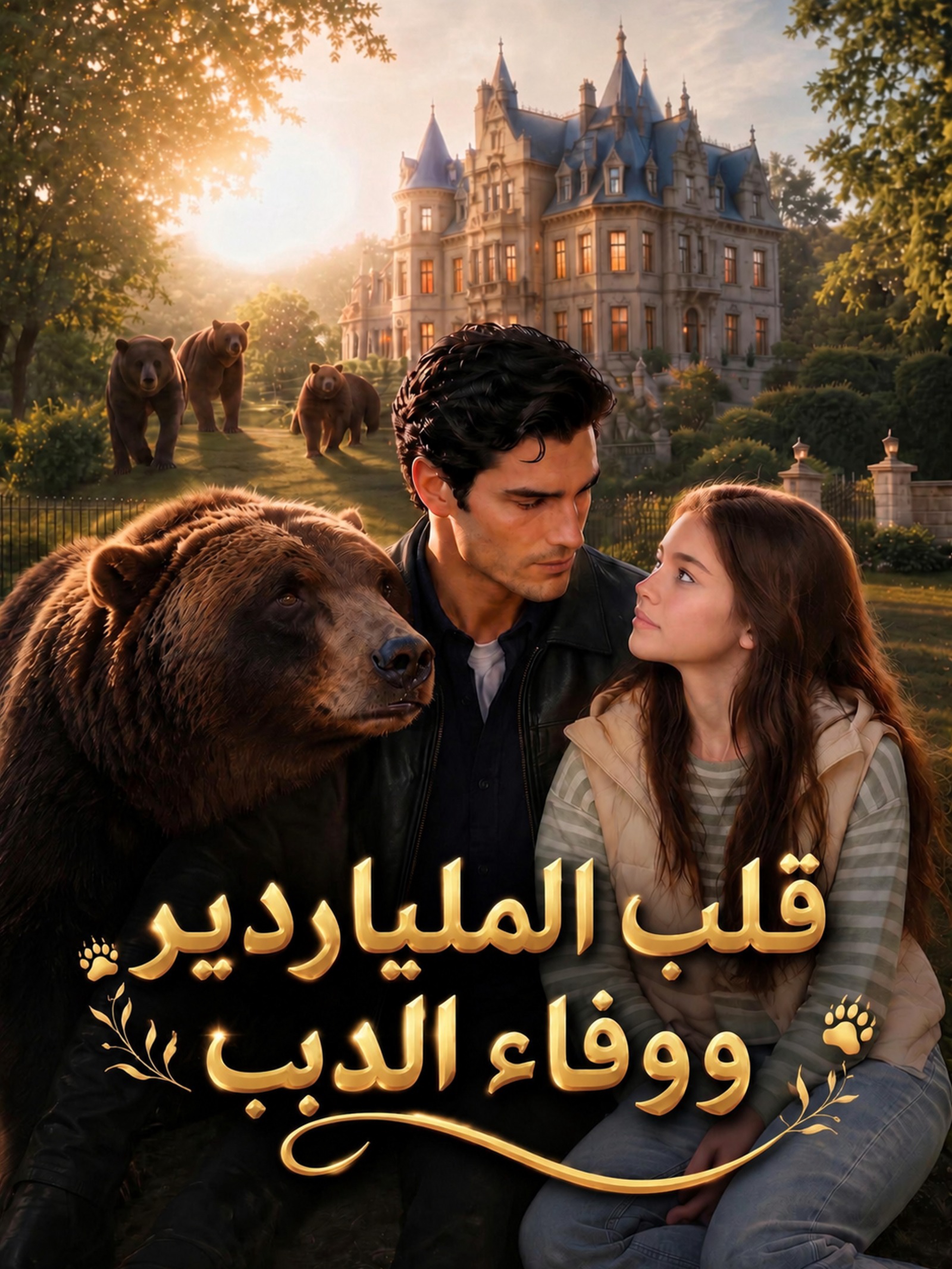 قلب الملياردير ووفاء الدب