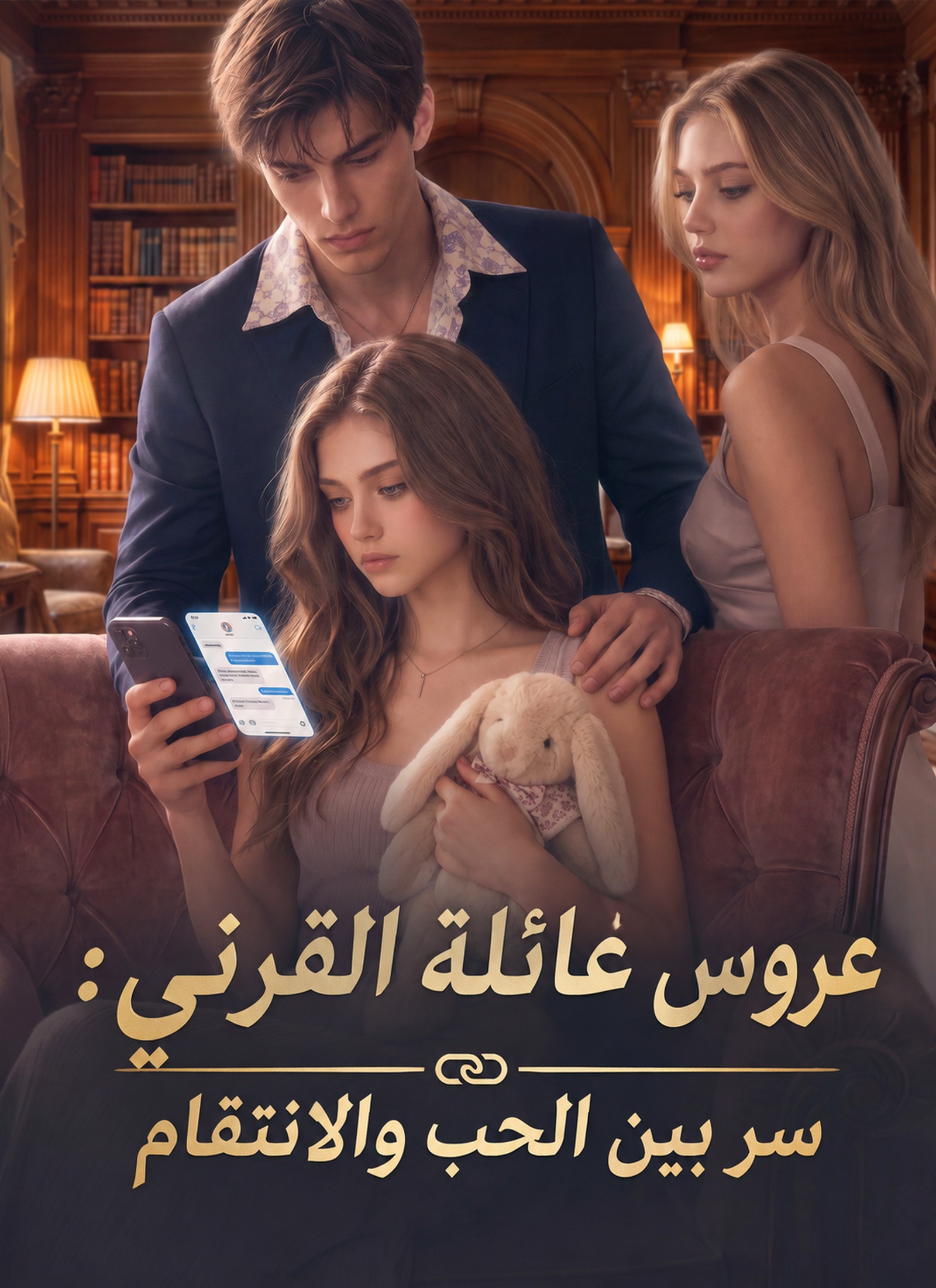 بوستر عروس عائلة القرني: سر بين الحب والانتقام