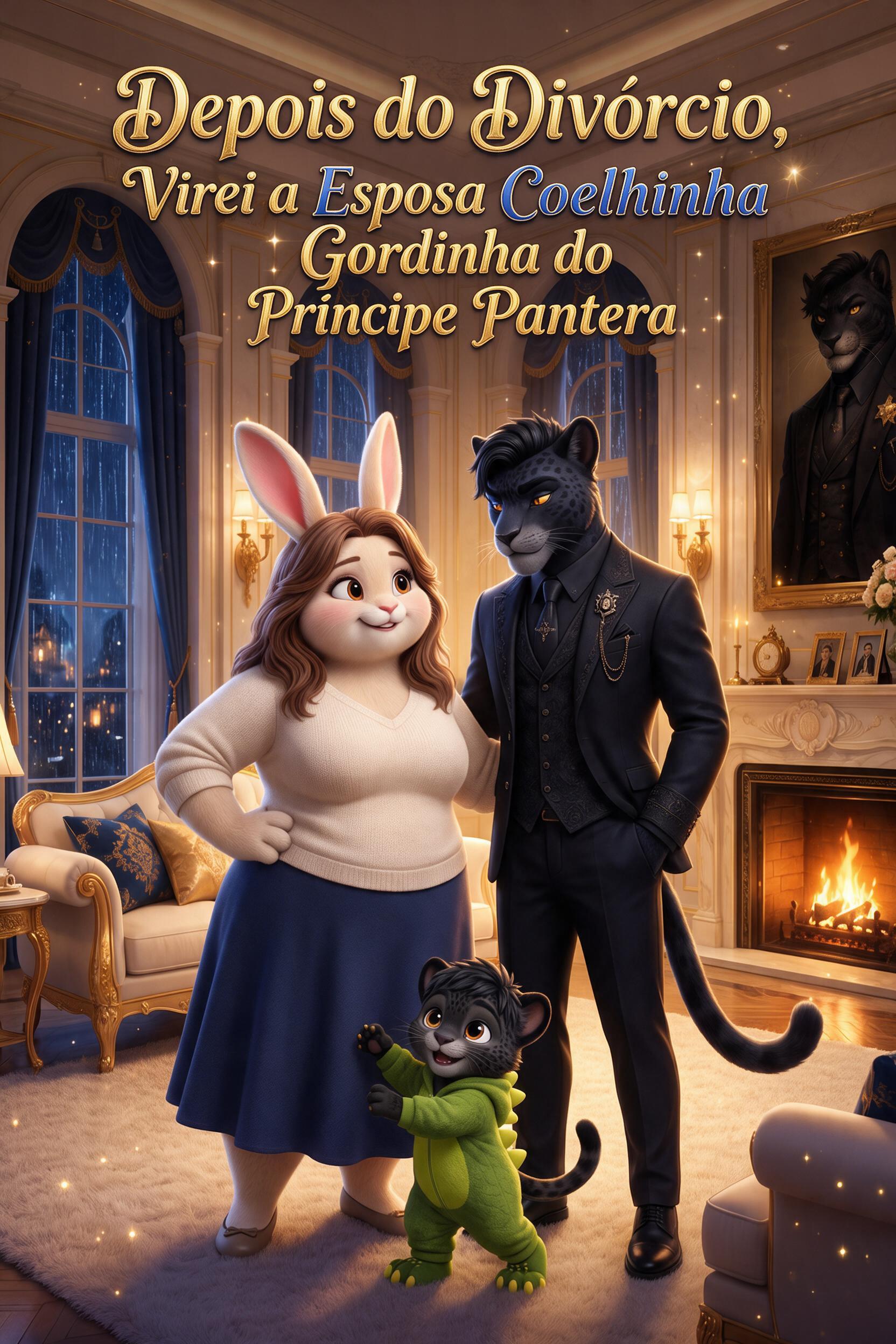 Depois do Divórcio, Virei a Esposa Coelhinha Gordinha do Príncipe Pantera