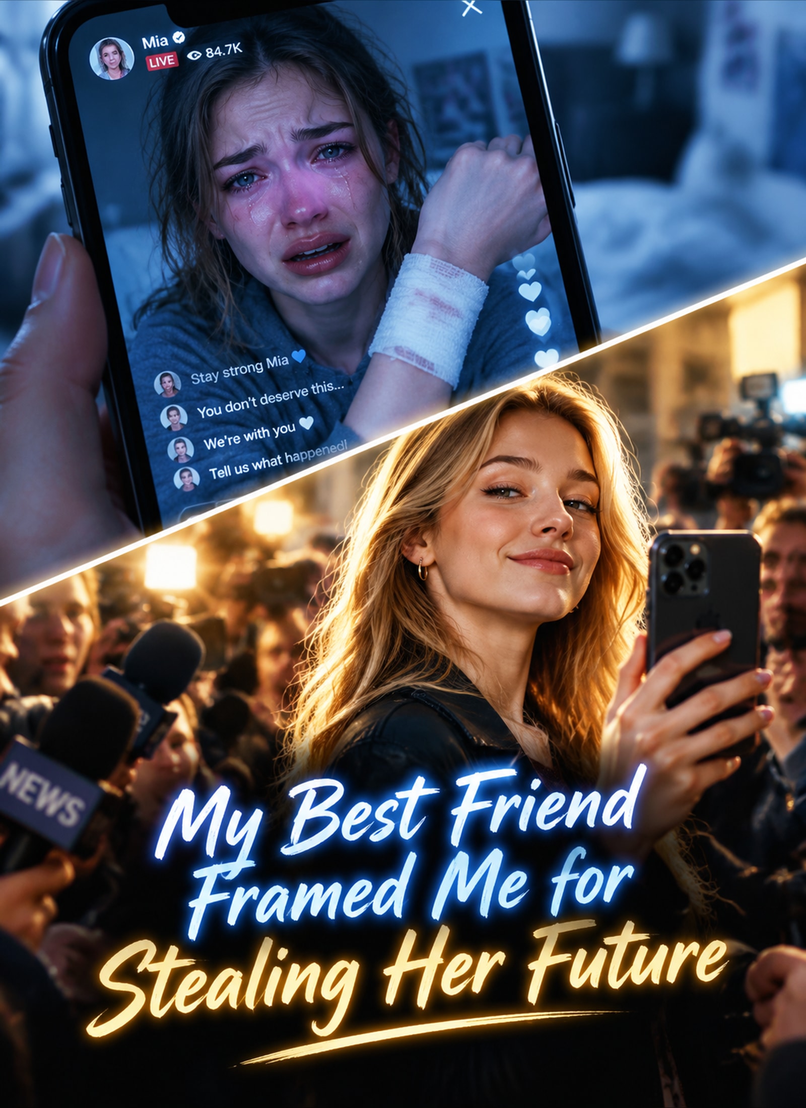 My Best Friend Framed Me for Stealing Her Future