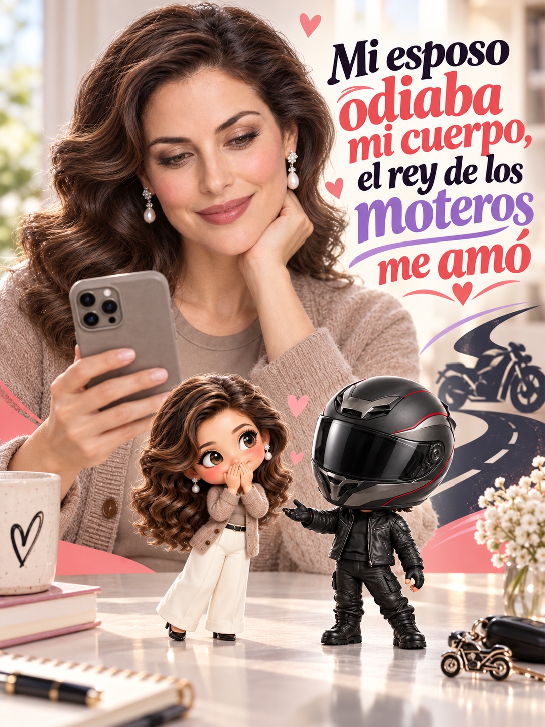 Mi esposo odiaba mi cuerpo, el rey de los moteros me amó