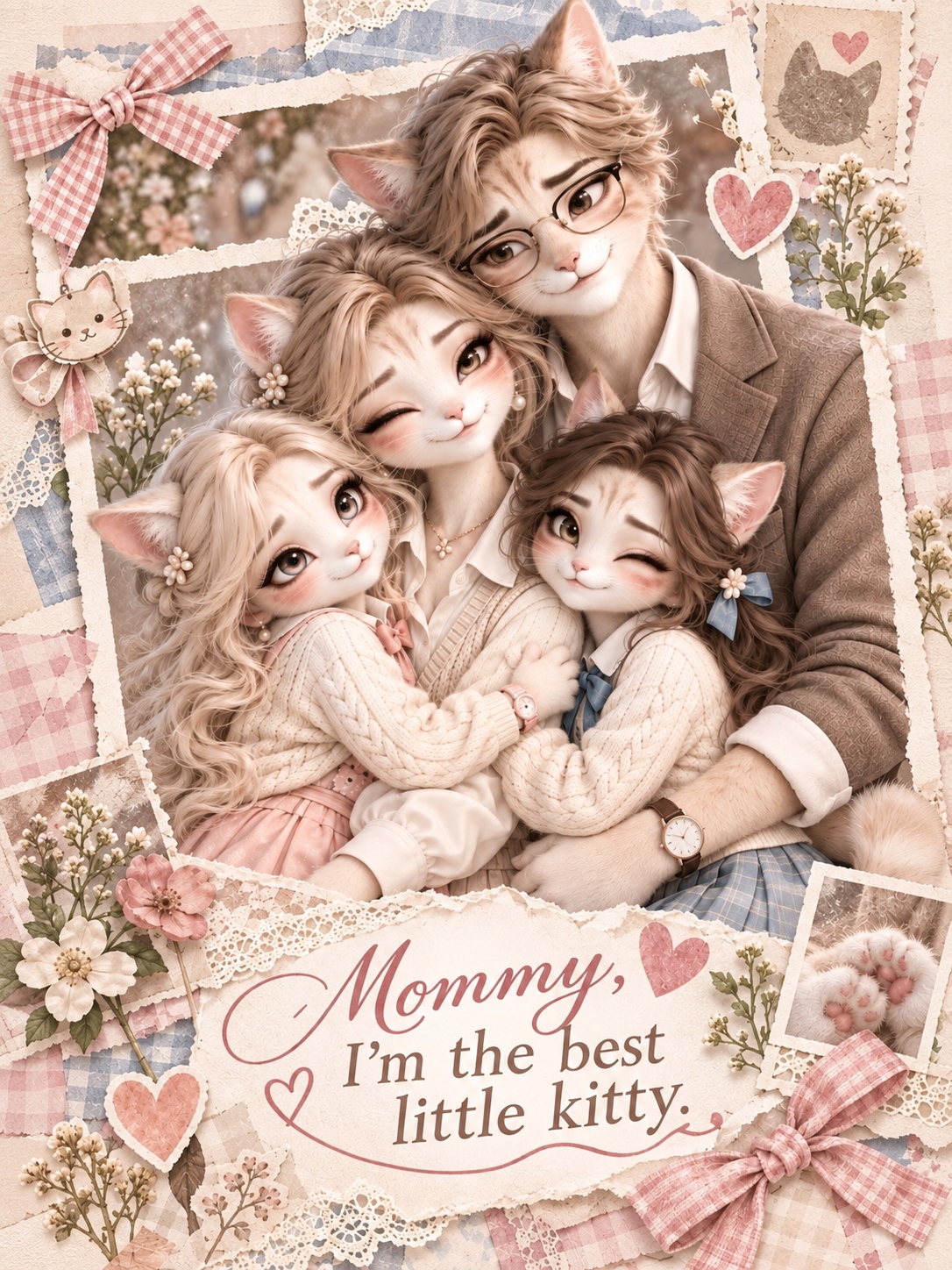 Mommy, I'm the best little kitty