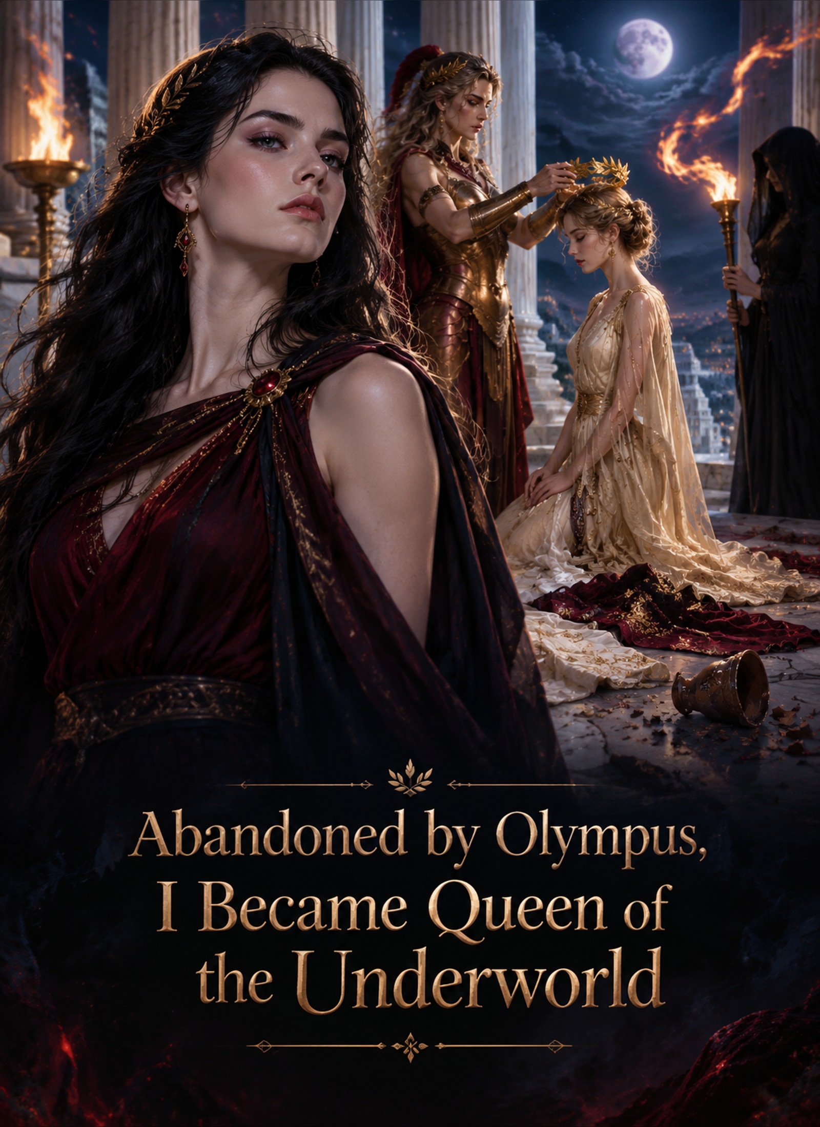 Abandoned by Olympus, I Became Queen of the Underworld