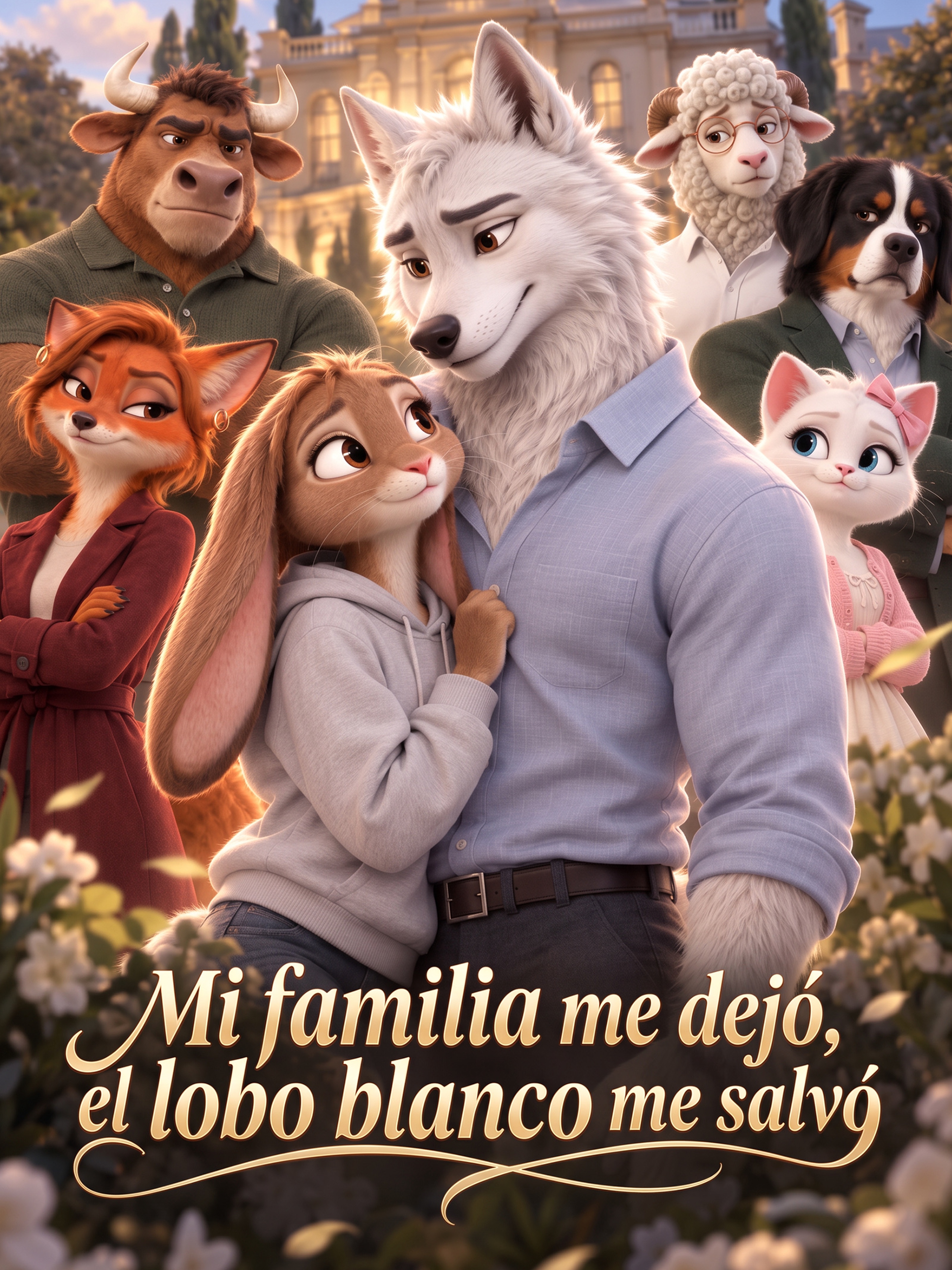 Mi familia me dejó, el lobo blanco me salvó