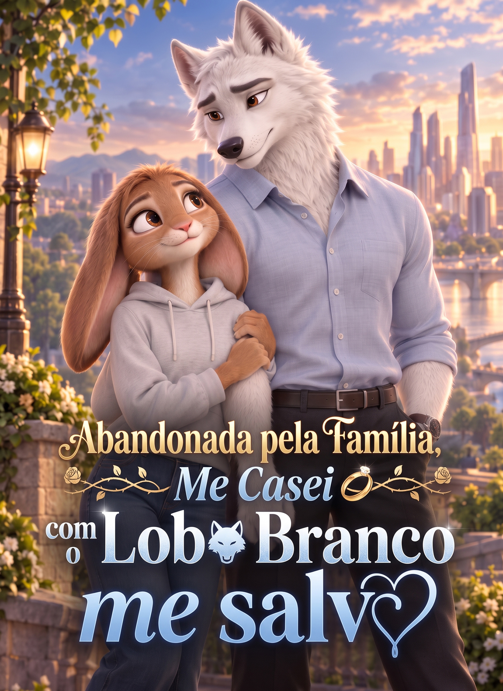 Abandonada pela Família, Me Casei com o Lobo Branco
