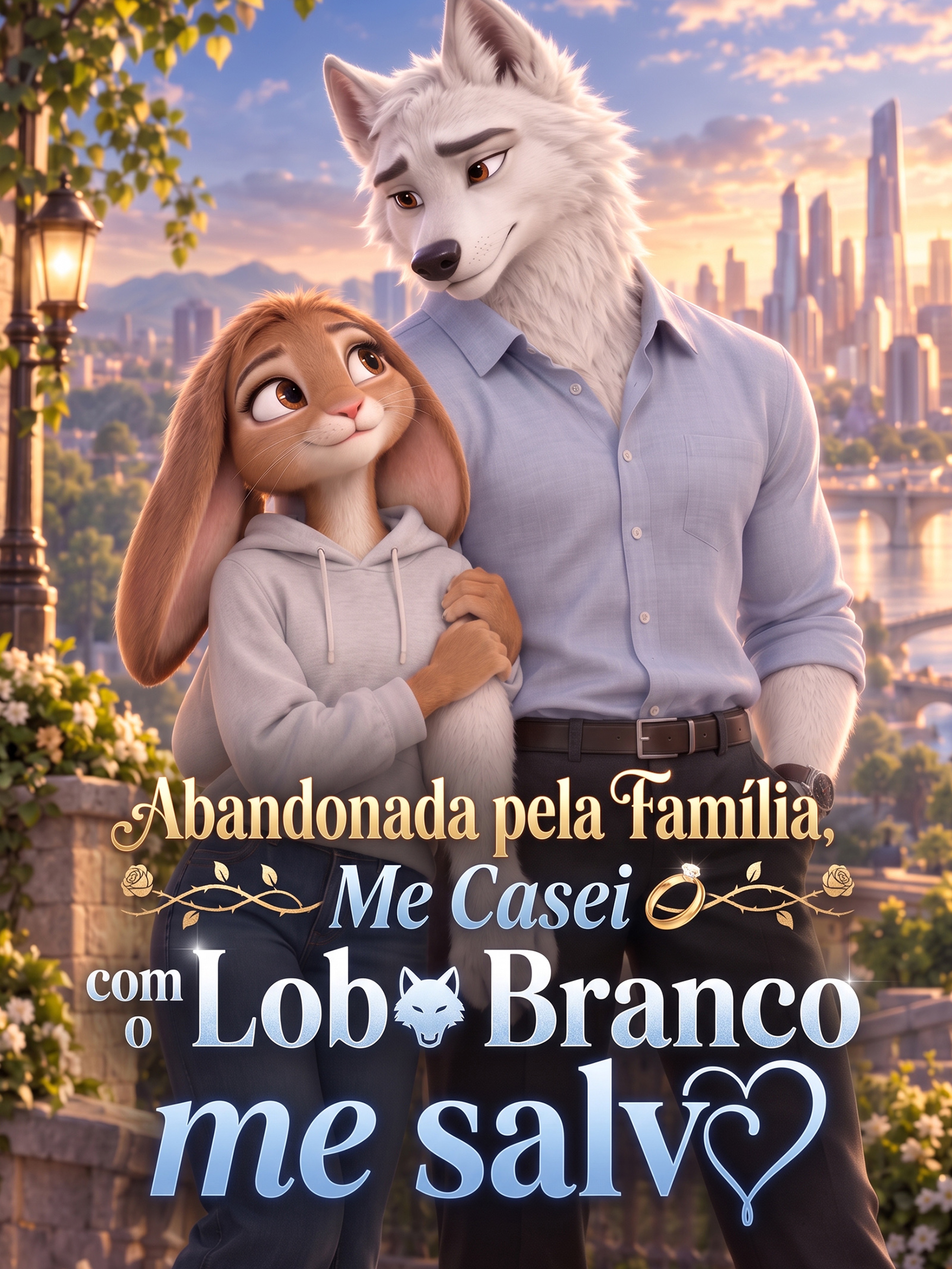 Abandonada pela Família, Me Casei com o Lobo Branco