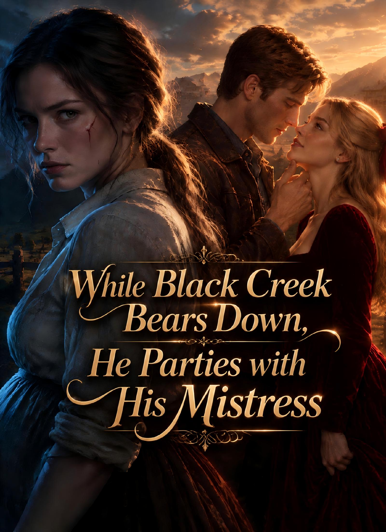 While Black Creek Bears Down, He Parties with His Mistress