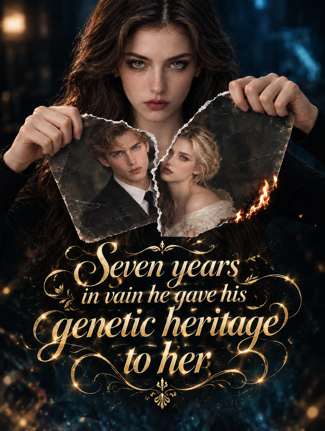 Seven years in vain he gave his genetic heritage to her
