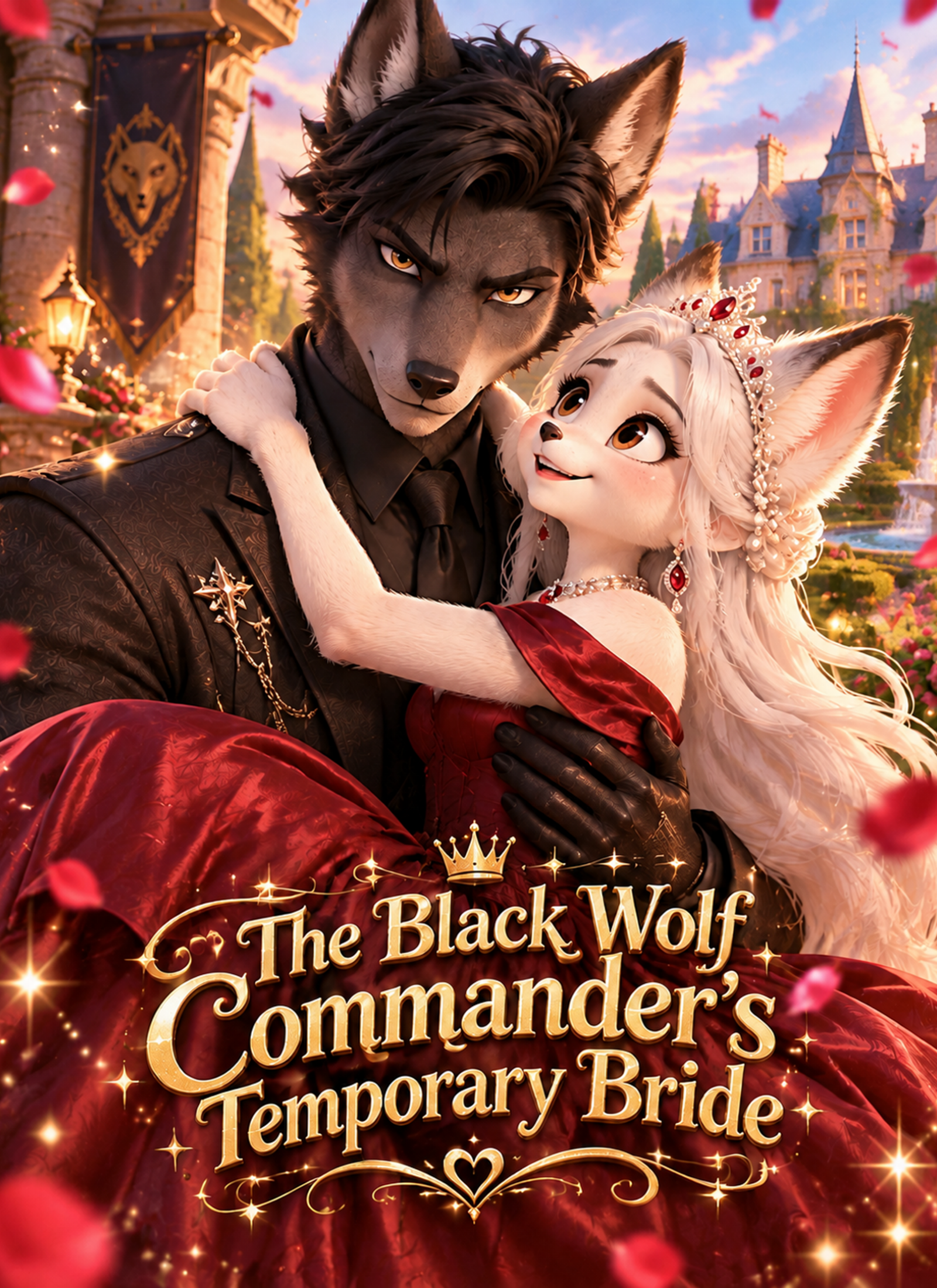 The Black Wolf Commander’s Temporary Bride