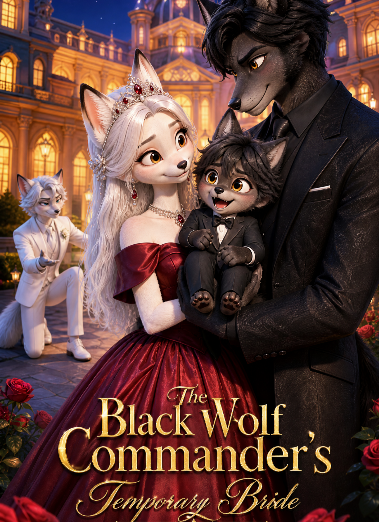 The Black Wolf Commander’s Temporary Bride