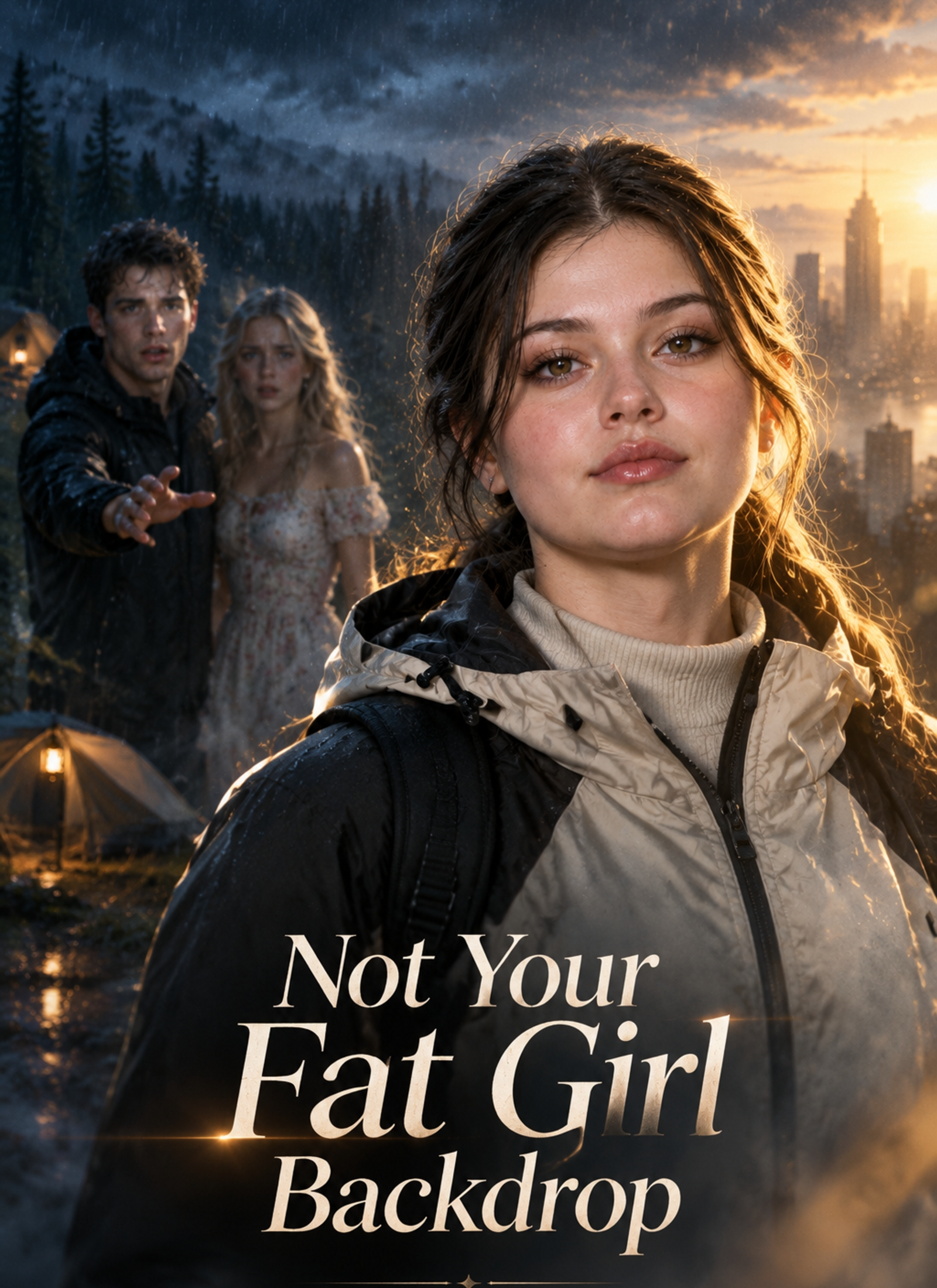 Not Your Fat Girl Backdrop