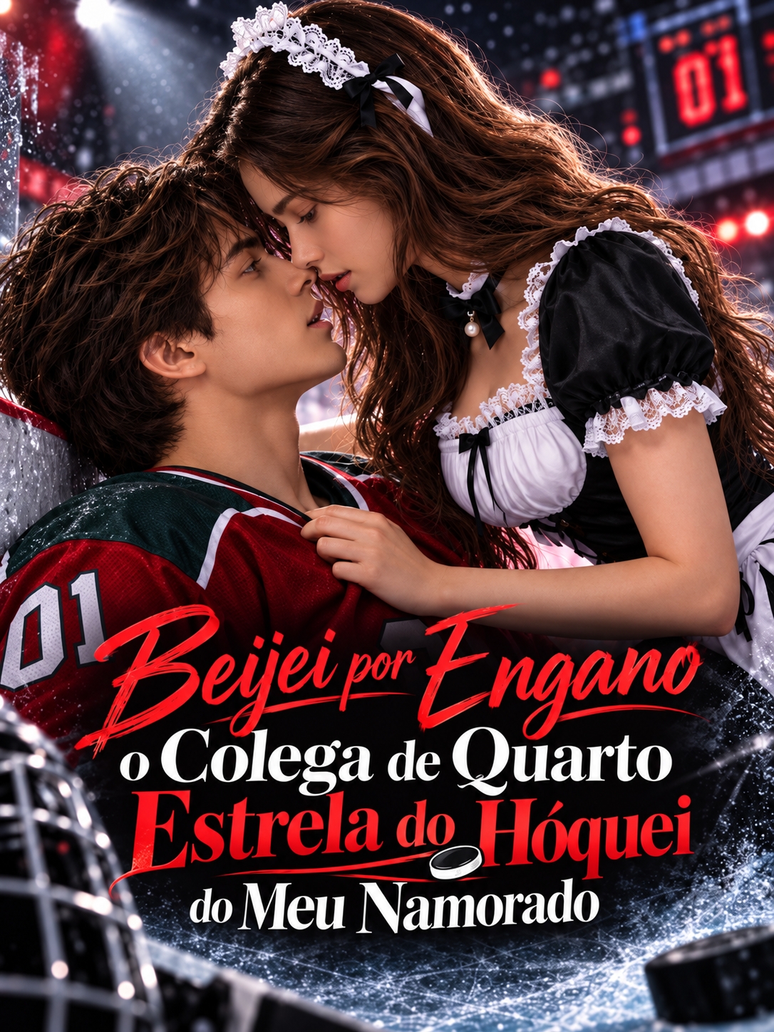 Beijei por Engano o Colega de Quarto Estrela do Hóquei do Meu Namorado