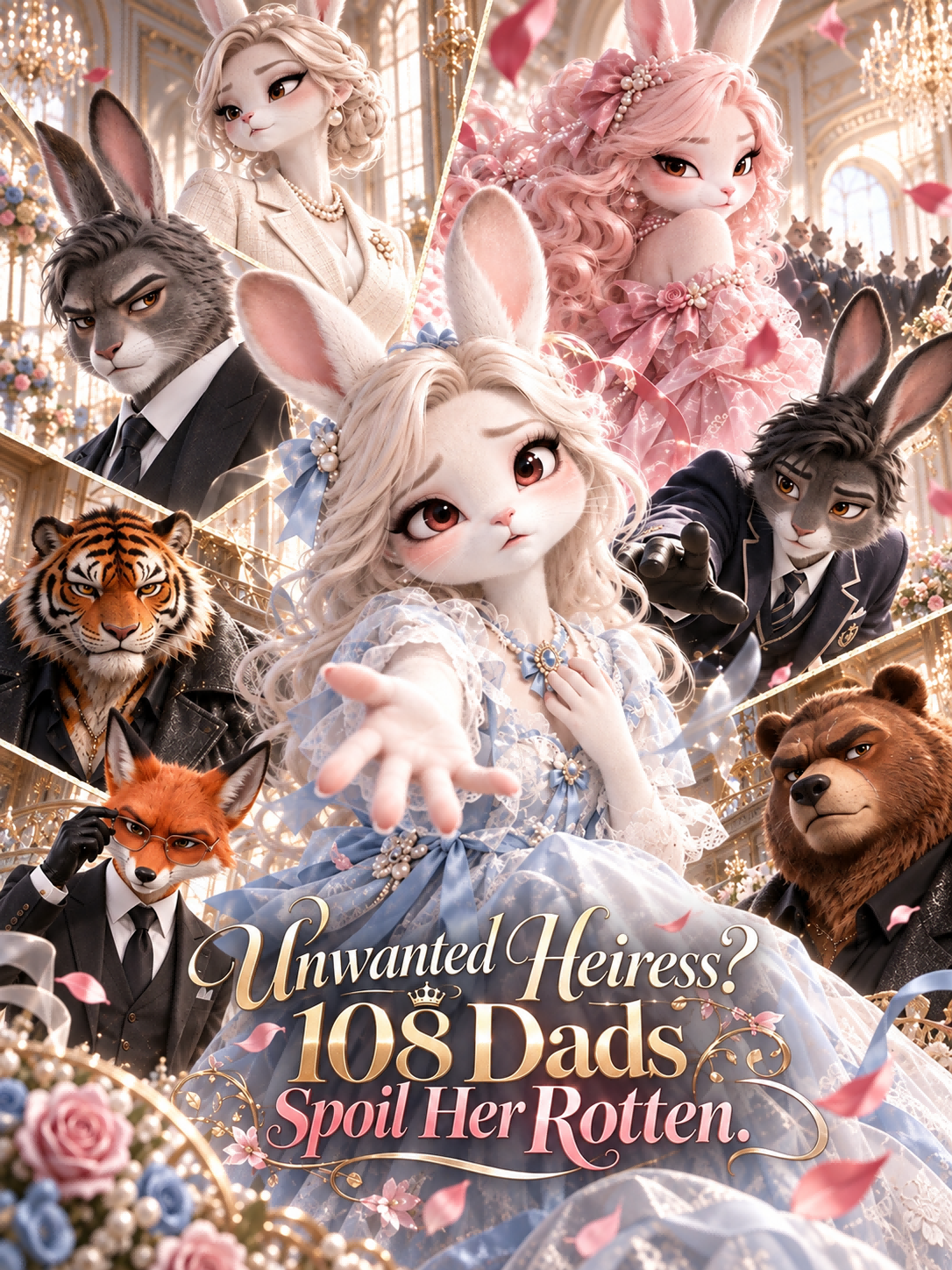 Unwanted Heiress? 108 Dads Spoil Her Rotten