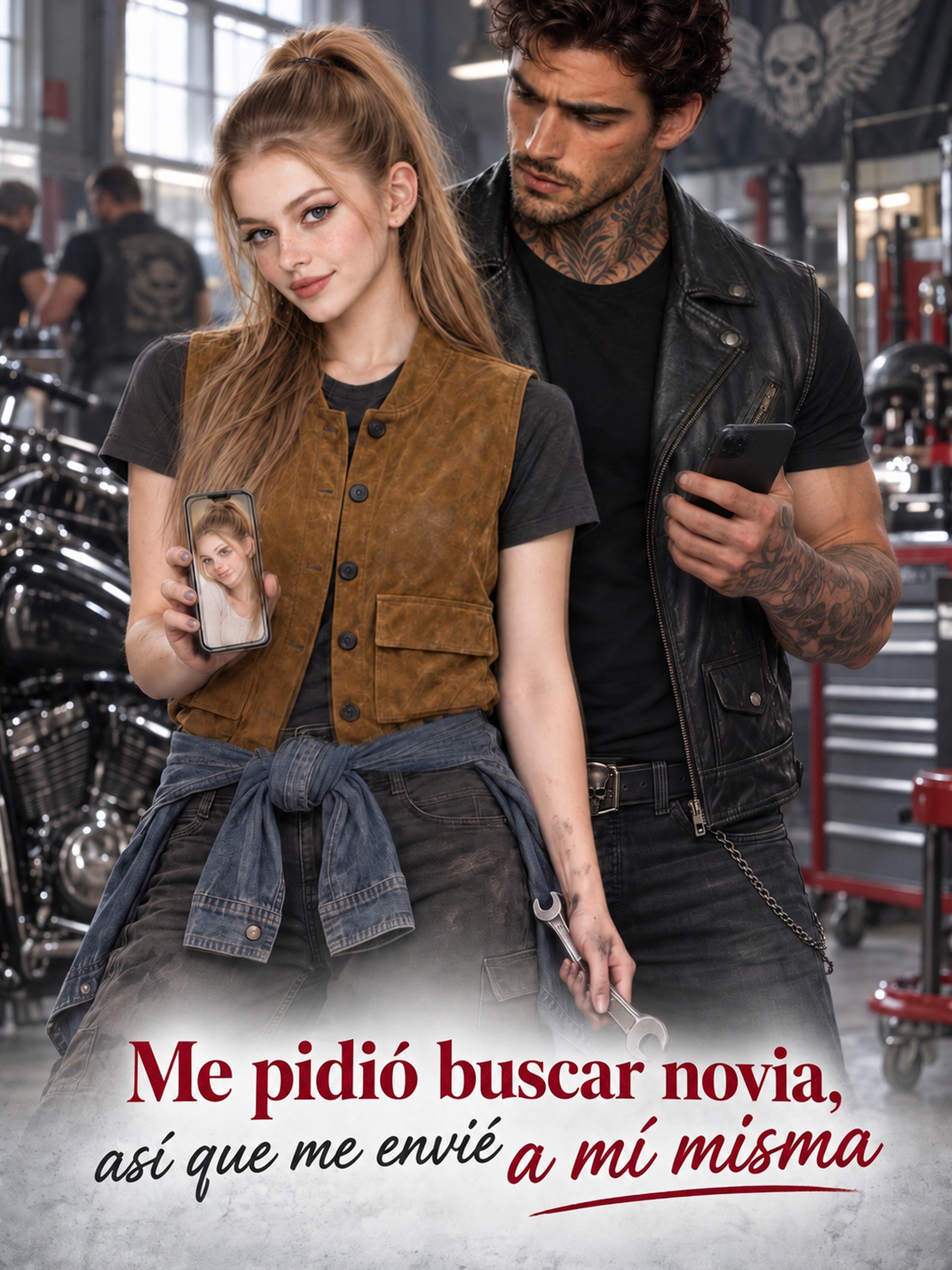 Me pidió buscar novia, así que me envié a mí misma