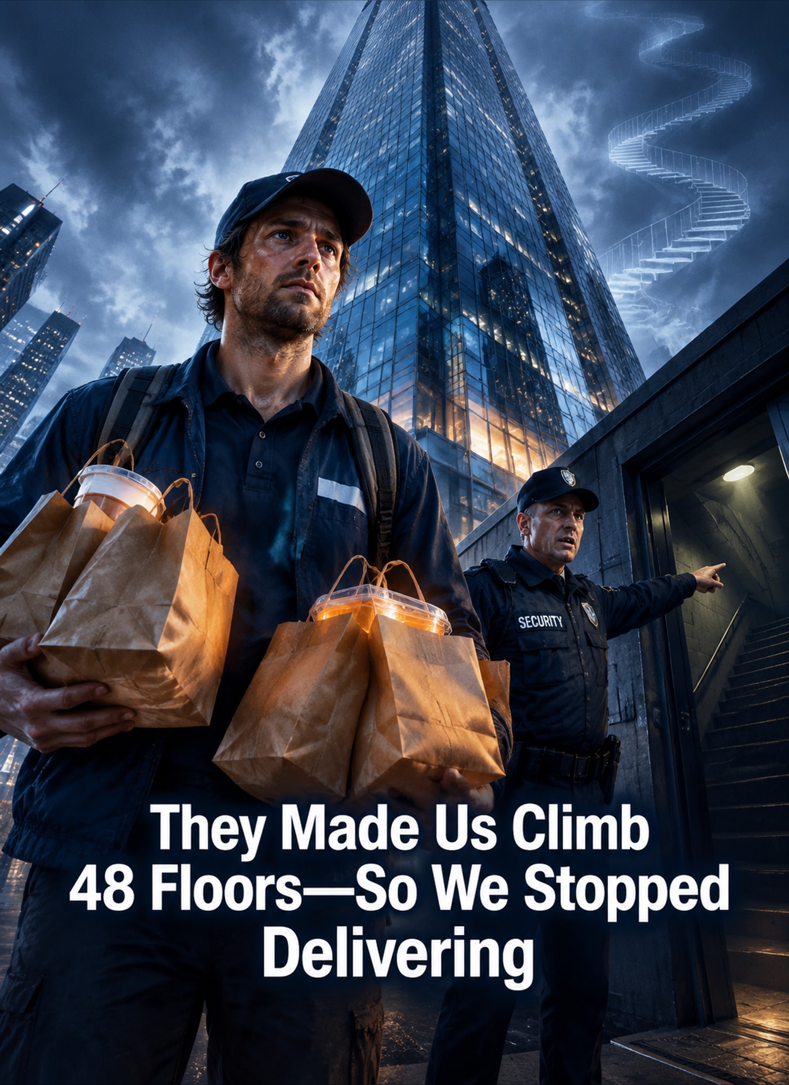 They Made Us Climb 48 Floors—So We Stopped Delivering