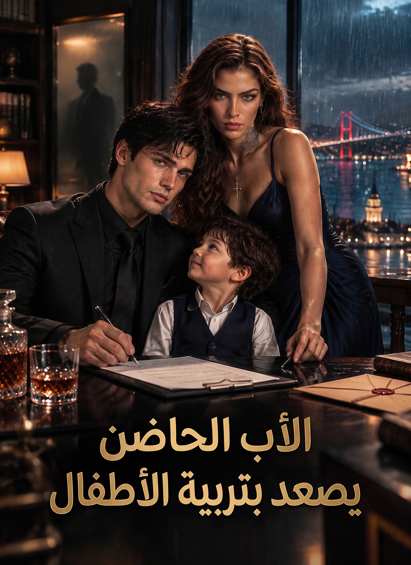 [مدبلج]الأب الحاضن يصعد بتربية الأطفال