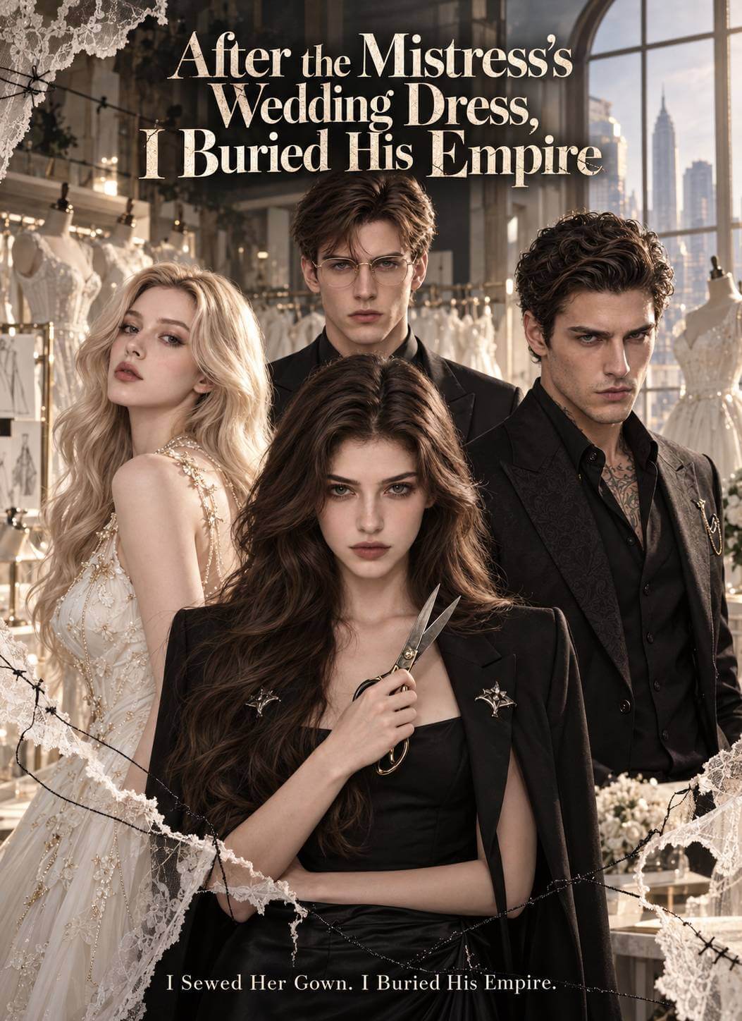 After the Mistress's Wedding Dress, I Buried His Empire