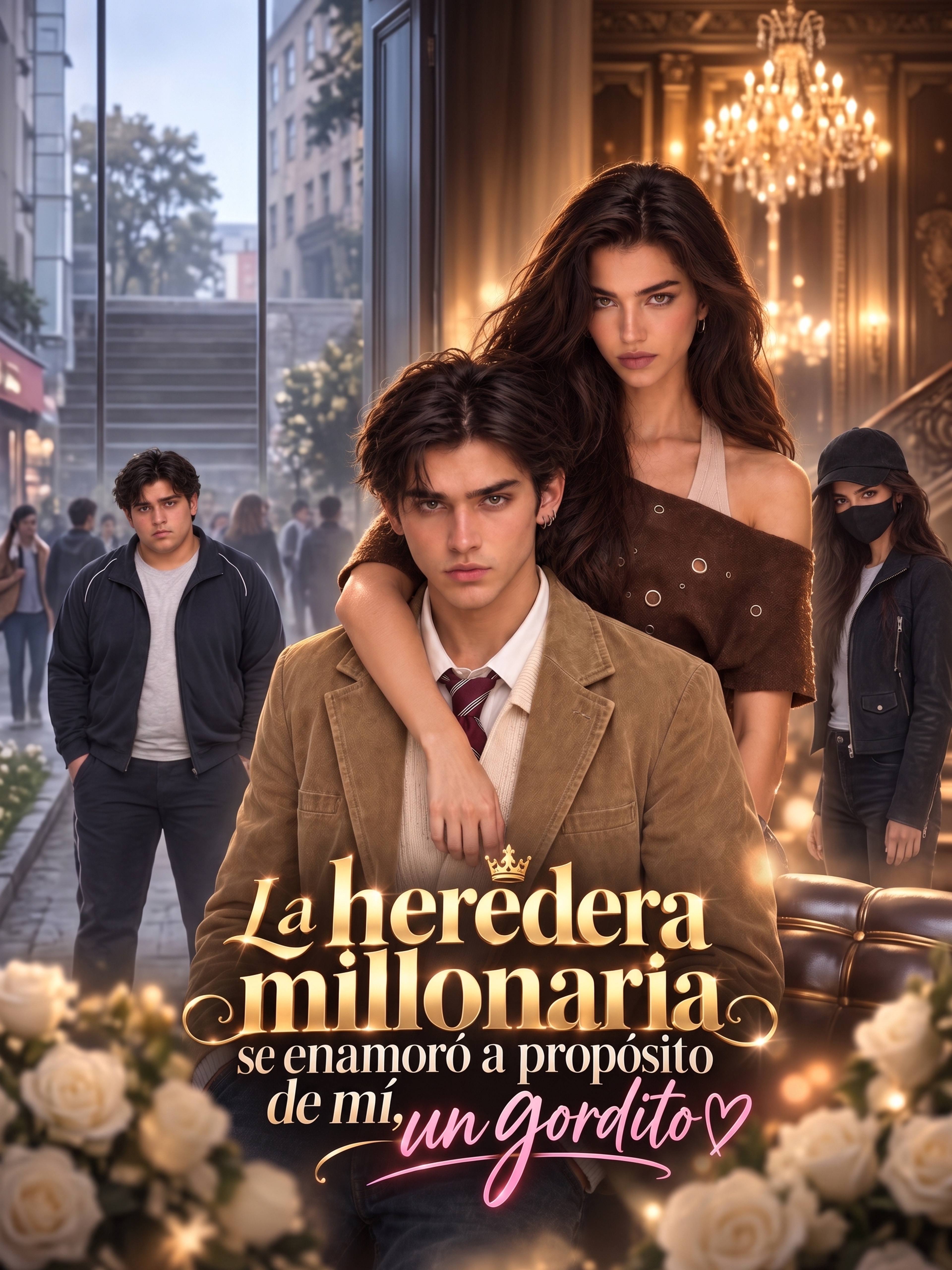 La heredera millonaria se enamoró a propósito de mí, un gordito