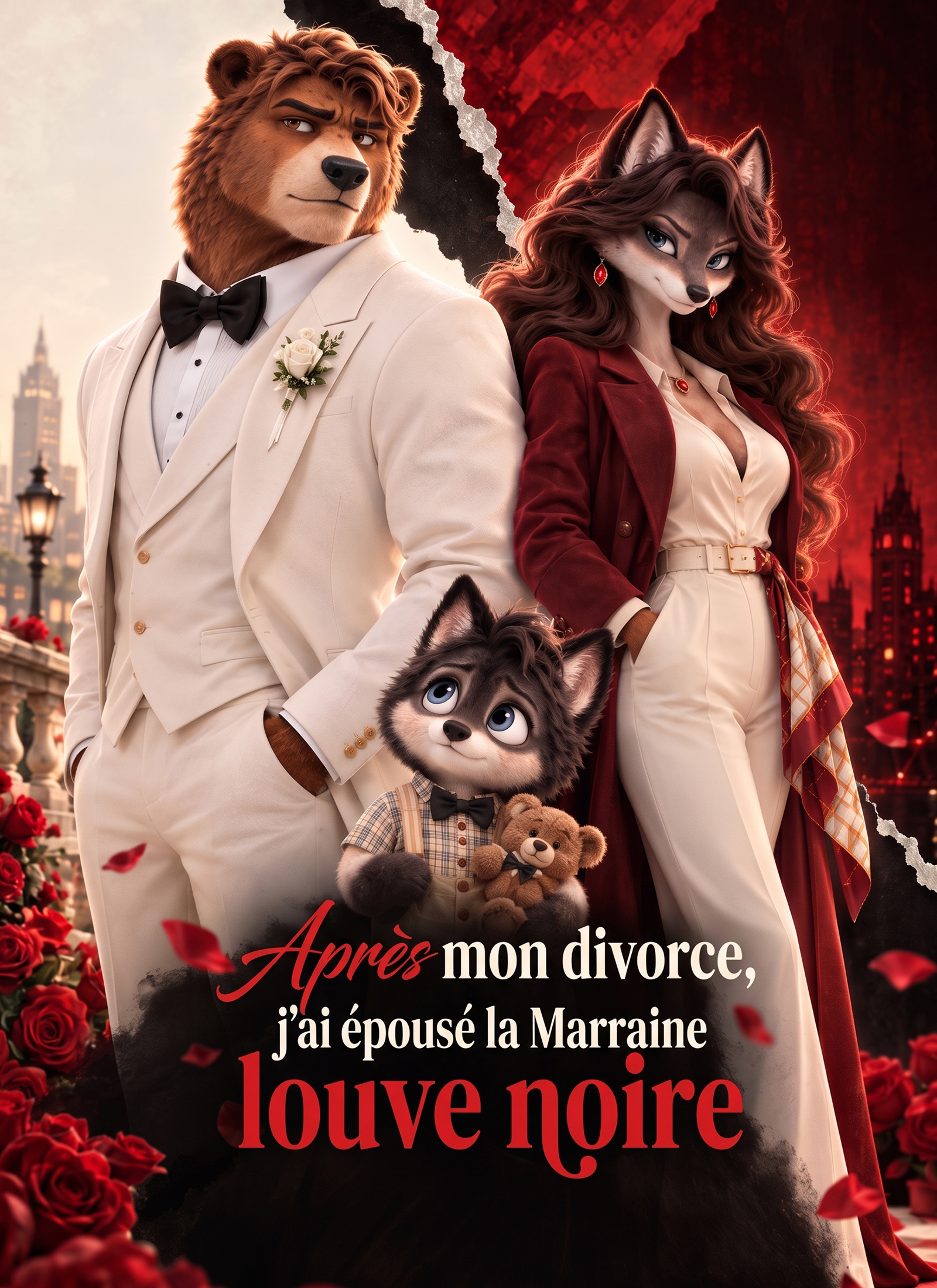 Après mon divorce, j'ai épousé la Marraine louve noire