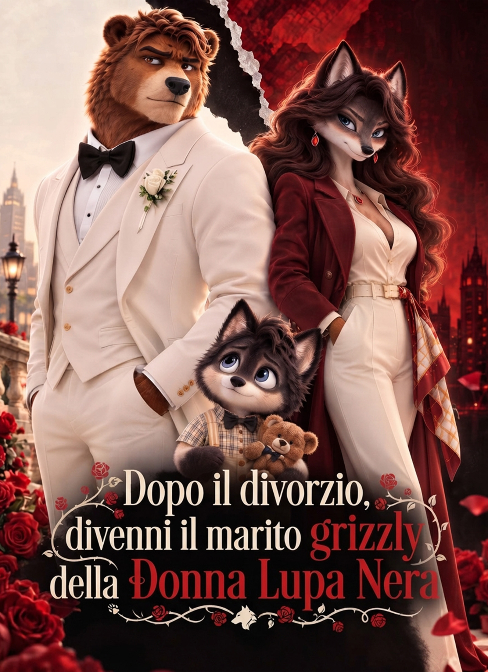 Dopo il divorzio, divenni il marito grizzly della Donna Lupa Nera