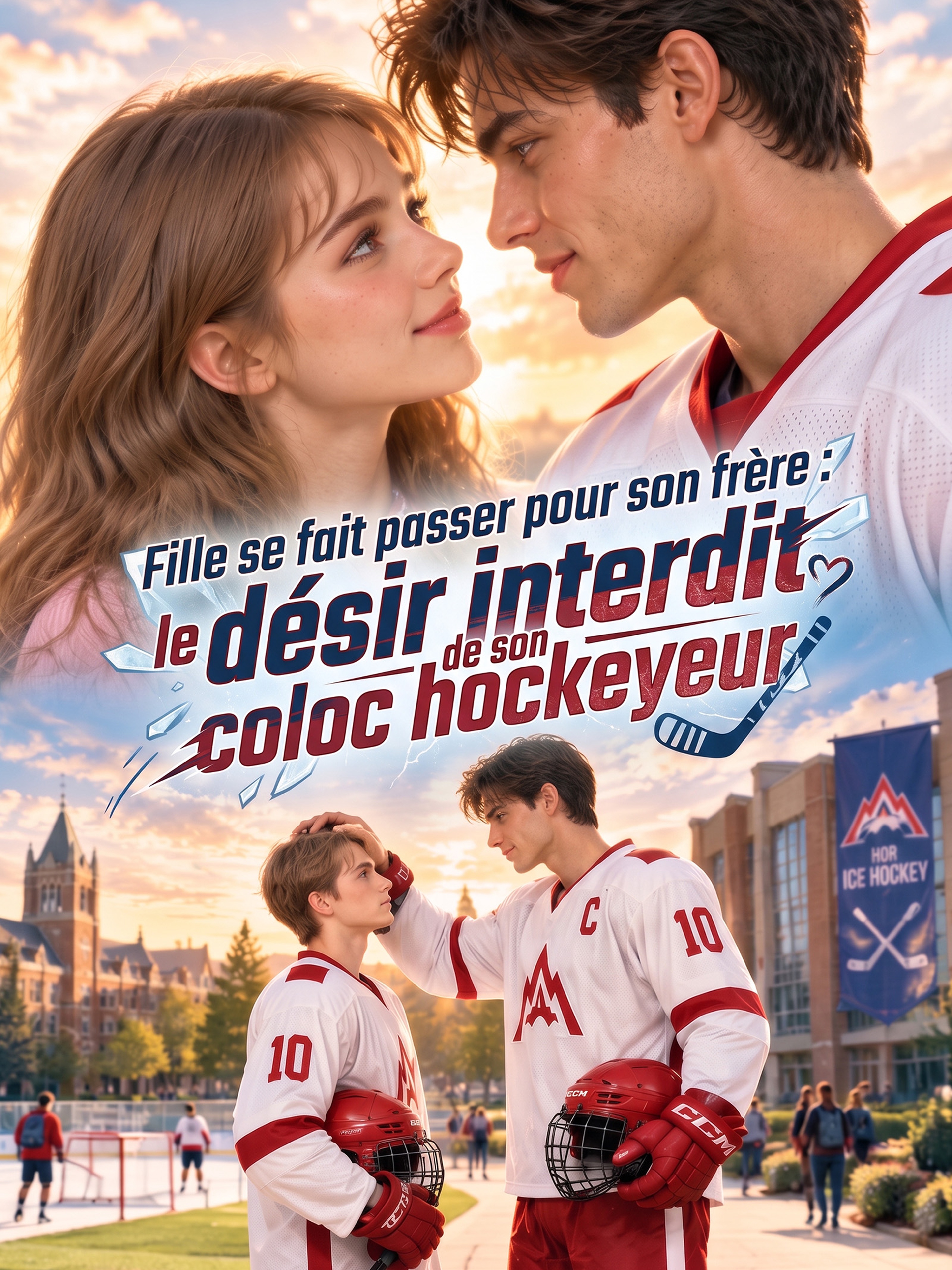 Fille se fait passer pour son frère : le désir interdit de son coloc hockeyeur