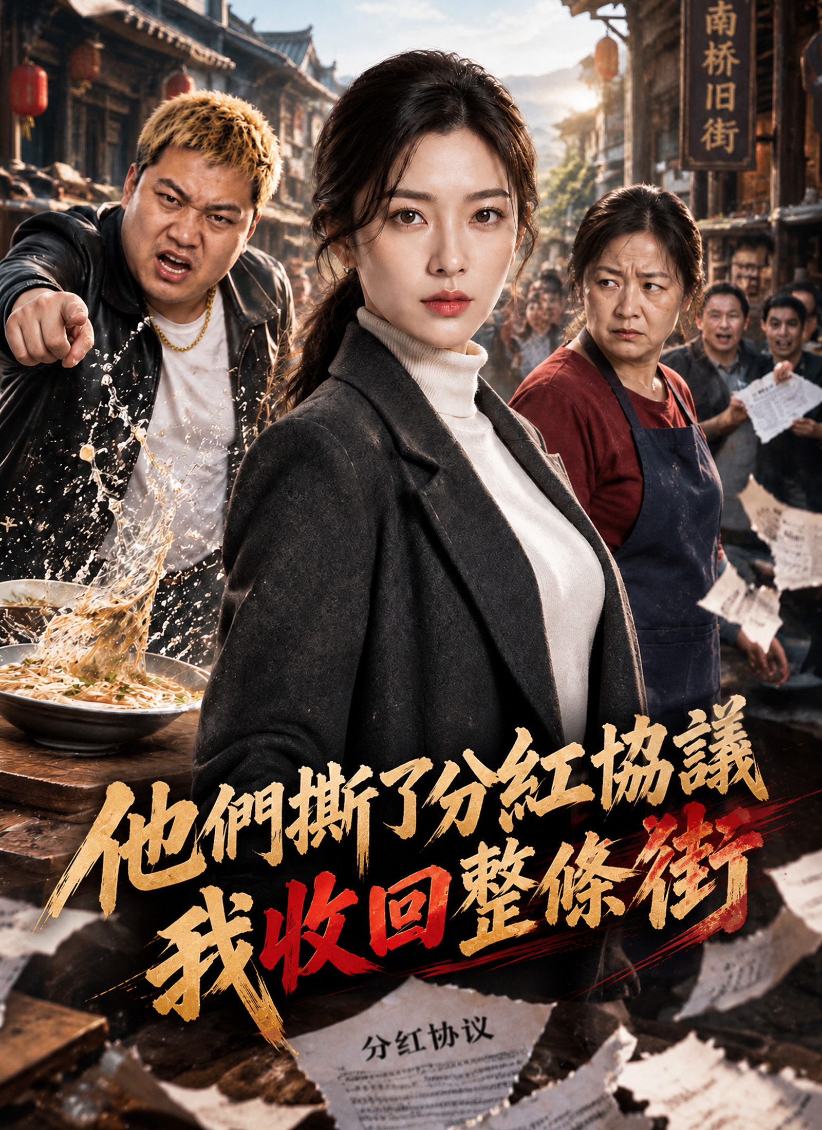 他們撕了分紅協議，我收回整條街