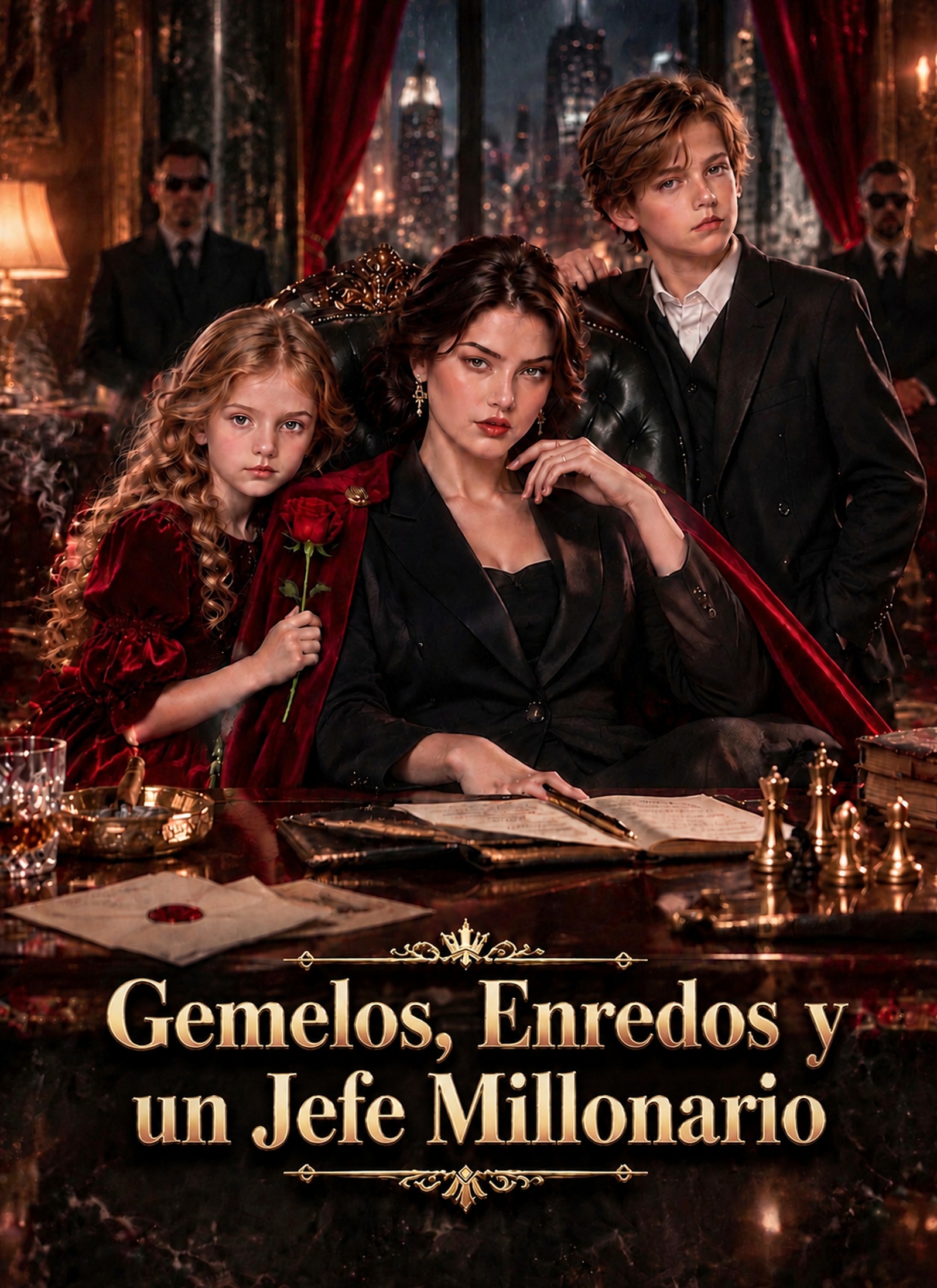 [Doblado]Gemelos, Enredos y un Jefe Millonario