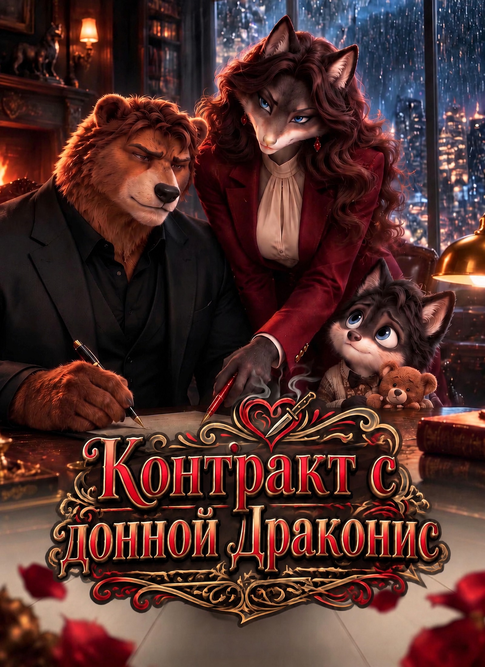[Дубляж]Контракт с донной Драконис