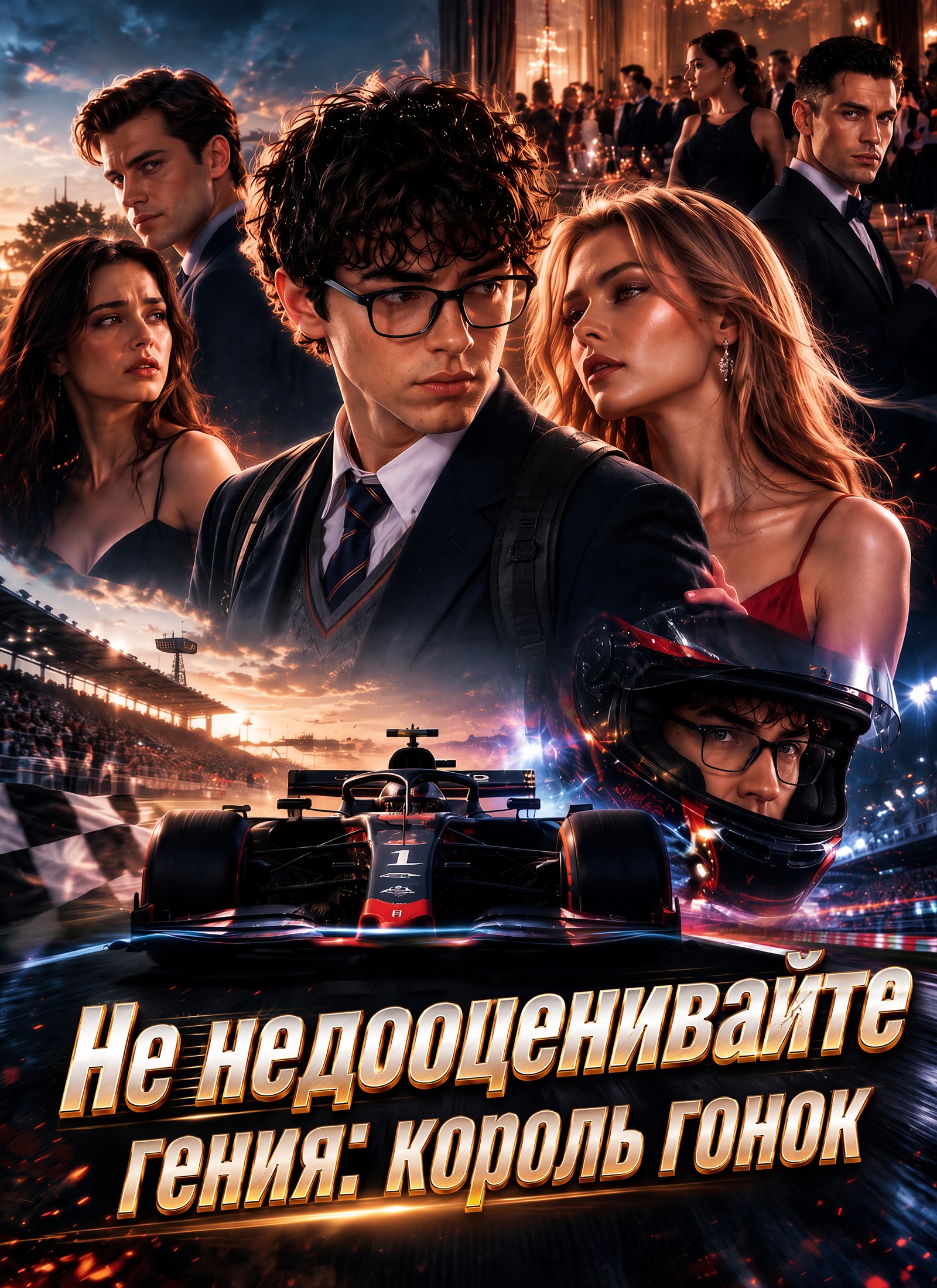 [Дубляж]Не недооценивайте гения: король гонок