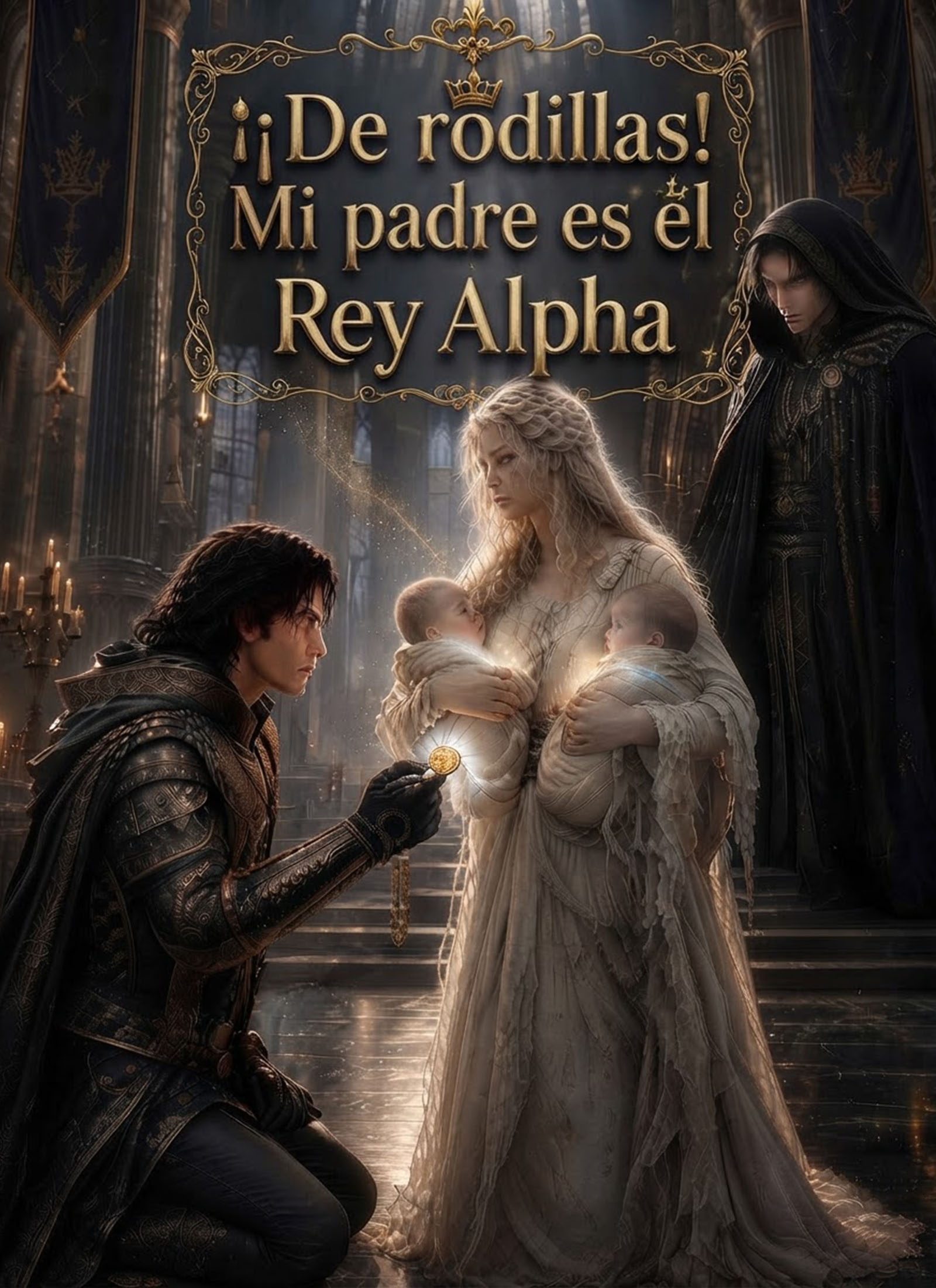 [Doblado]¡De rodillas! Mi padre es el Rey Alpha