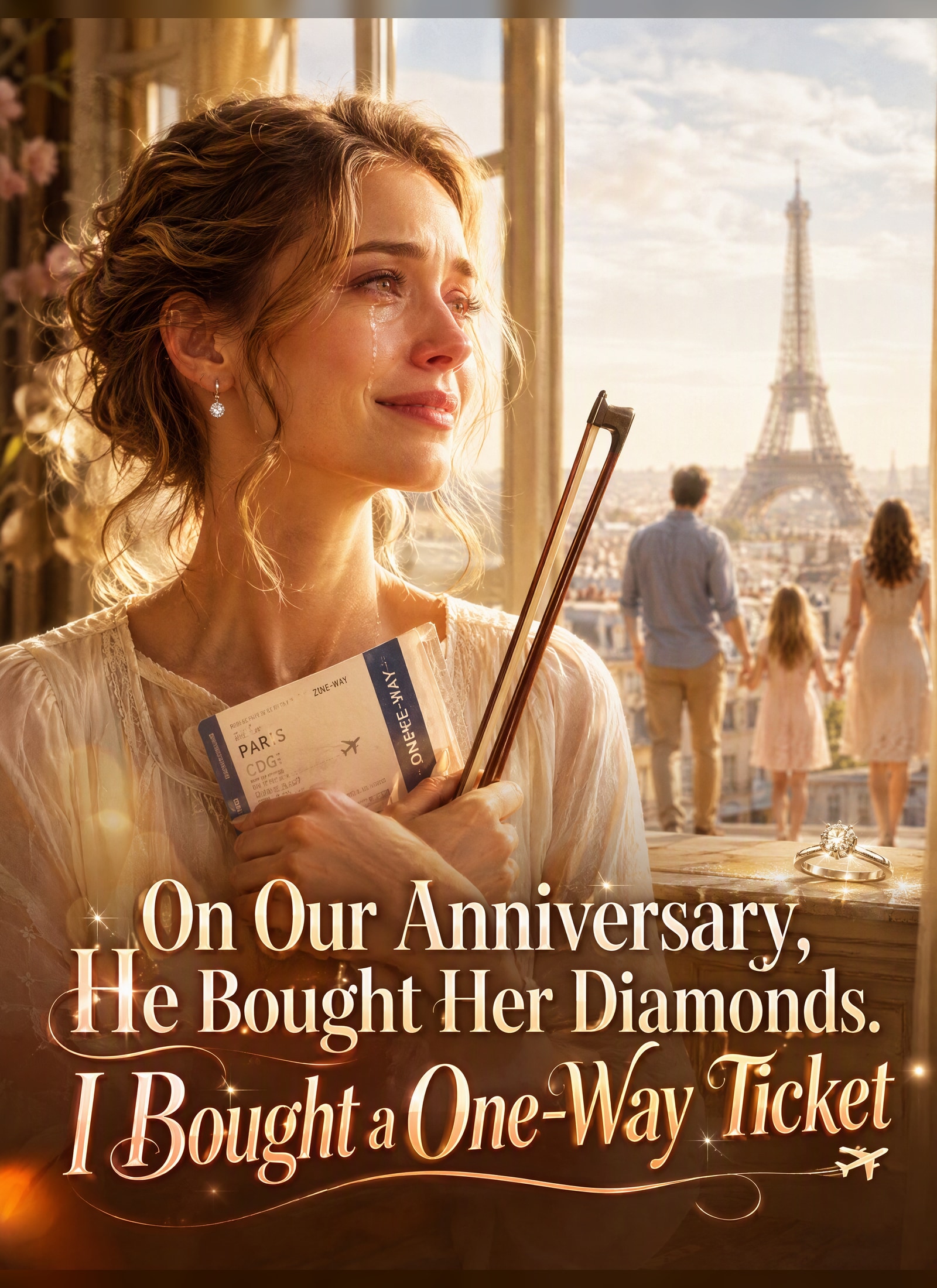 On Our Anniversary, He Bought Her Diamonds. I Bought a One-Way Ticket