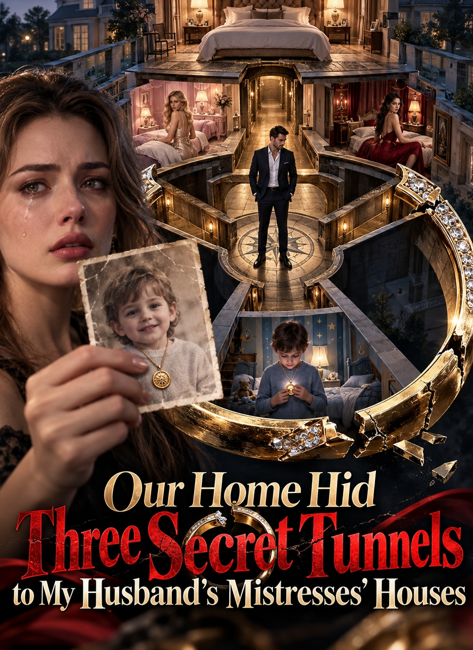 Our Home Hid Three Secret Tunnels to My Husband’s Mistresses’ Houses