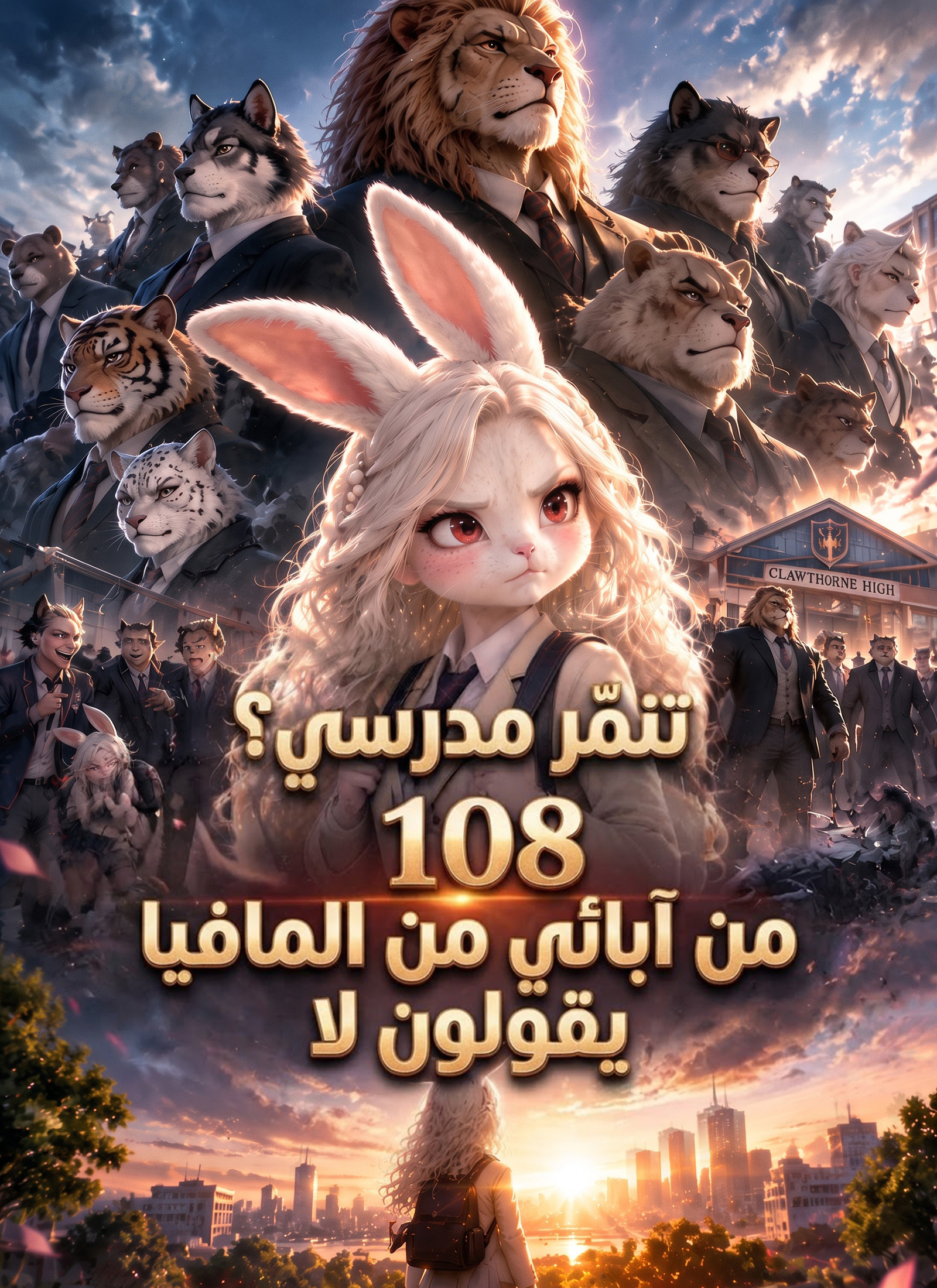 مشاهدة مسلسل تنمّر مدرسي؟ 108 من آبائي من المافيا يقولون لا (مدبلج) كامل