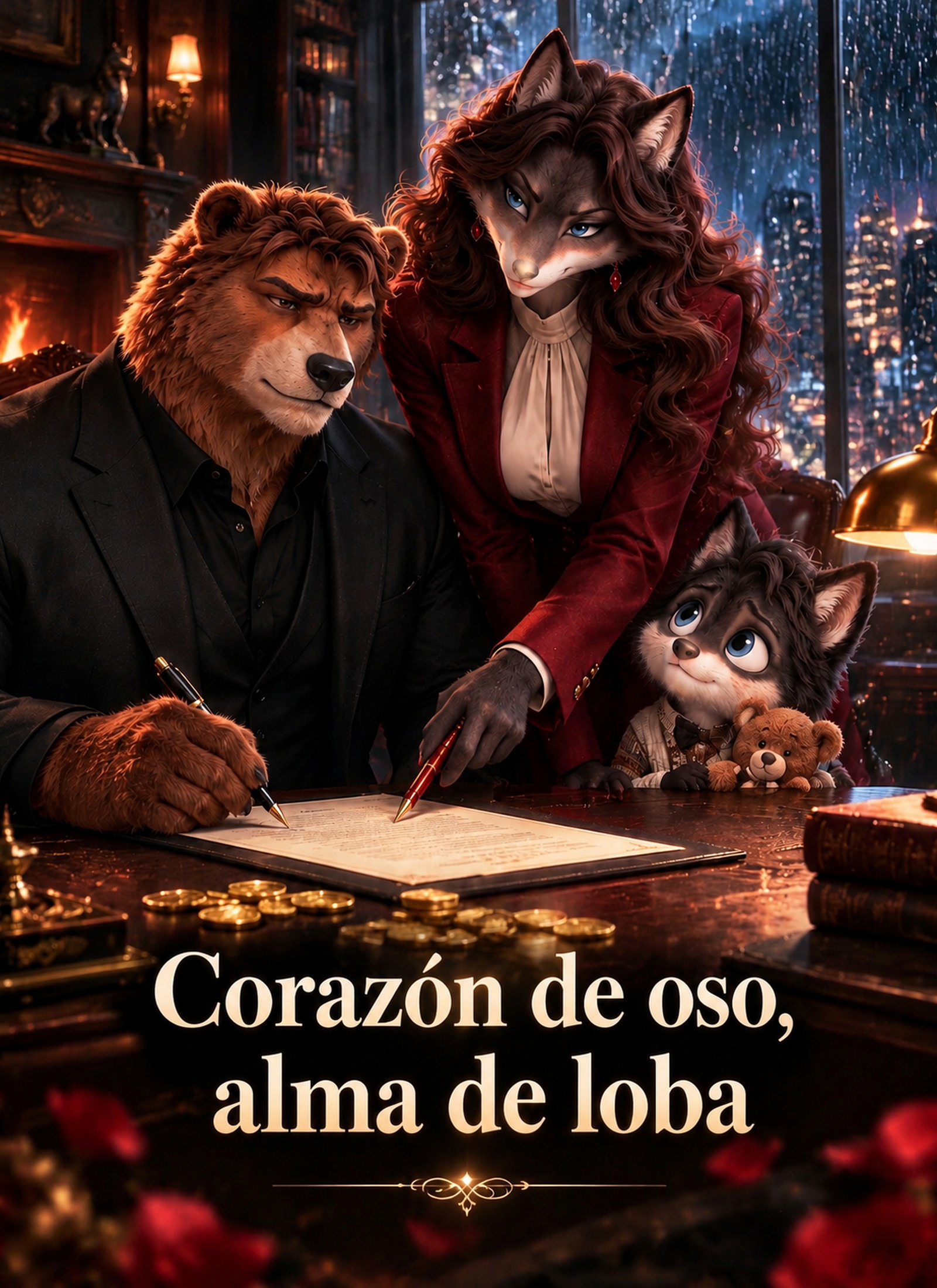 [Doblado]Corazón de oso, alma de loba